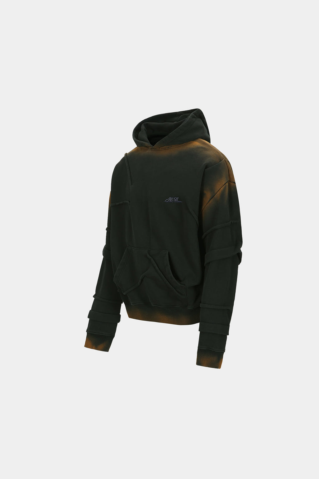 Andersson Bell - Mardro Gradient Hoodie (Black) product image 6 | TRAB K-Fashion Australia