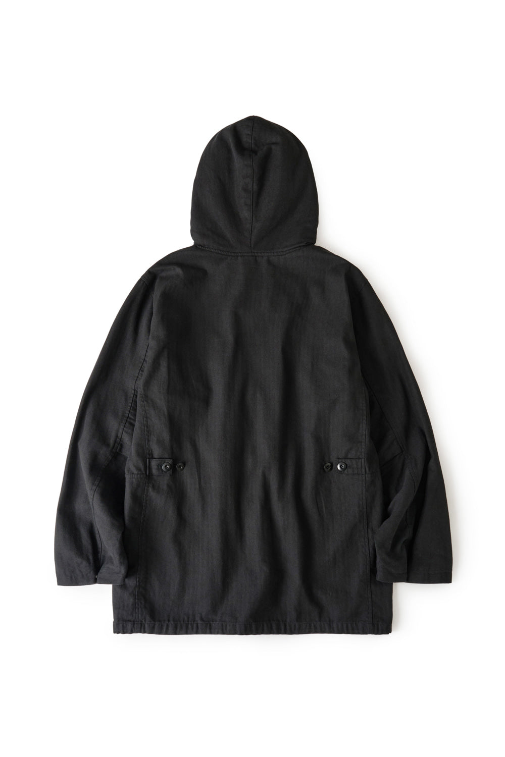 Hatchingroom - Hooded Mil Parka (Black) product image 2 | TRAB K-Fashion Australia