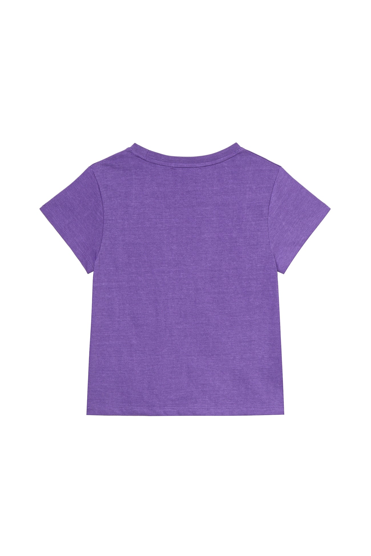 Deinet - Spray Logo Pigment T-Shirt (Purple) product image 2 | TRAB K-Fashion Australia