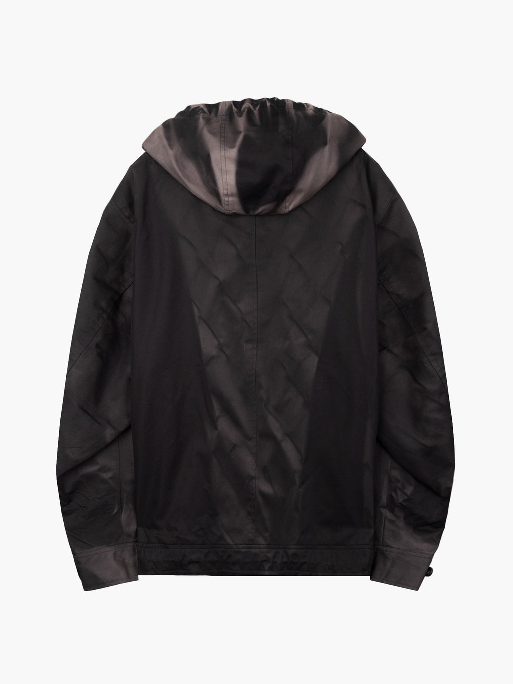 Jiyong Kim - Sun-Bleached Asymmetric Front Jacket (Black) product image 10 | TRAB K-Fashion Australia