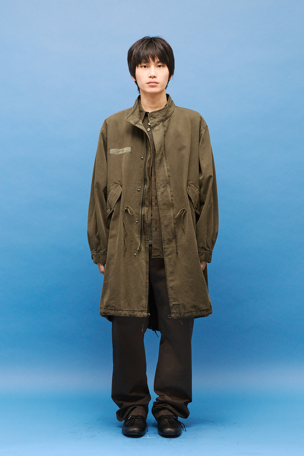 Hatchingroom - Mods Parka (Over Dyed Mud Khaki) product image 4 | TRAB K-Fashion Australia