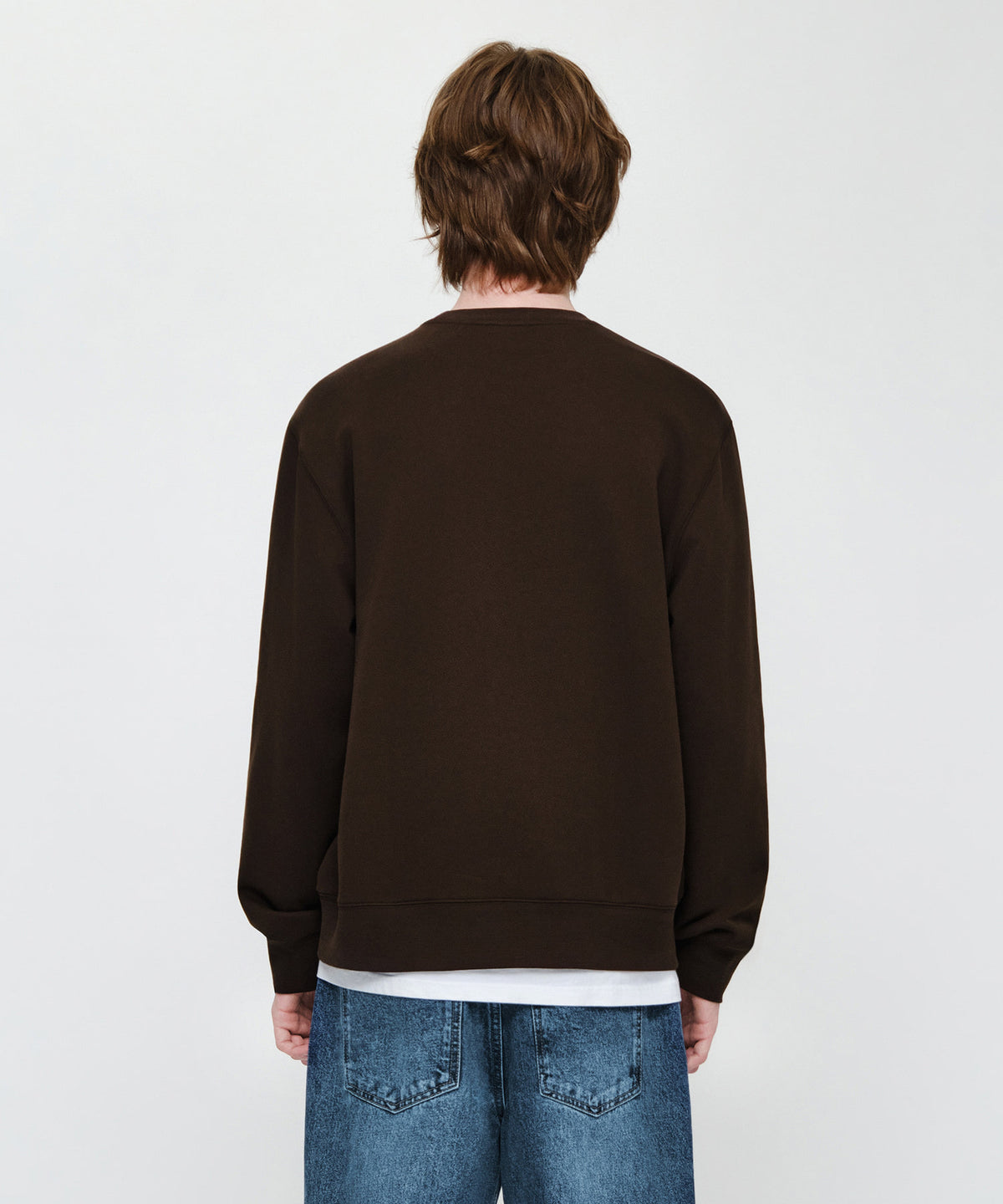 Marithe & Francois Girbaud - Eiffel Classic Logo Sweatshirt (Brown) product image 3 | TRAB K-Fashion Australia