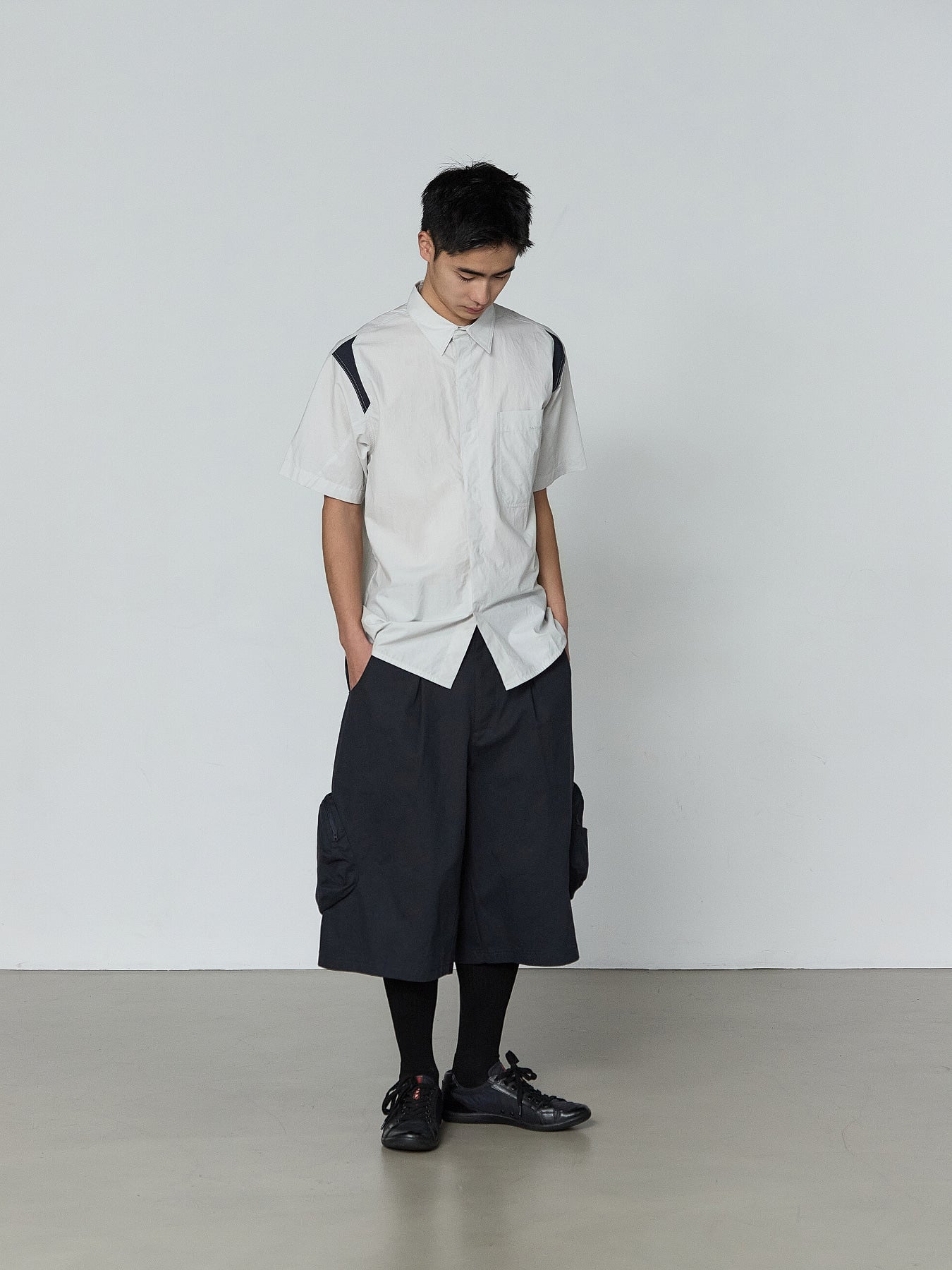 San San Gear - Cargo Shorts (Navy) product image 2 | TRAB K-Fashion Australia