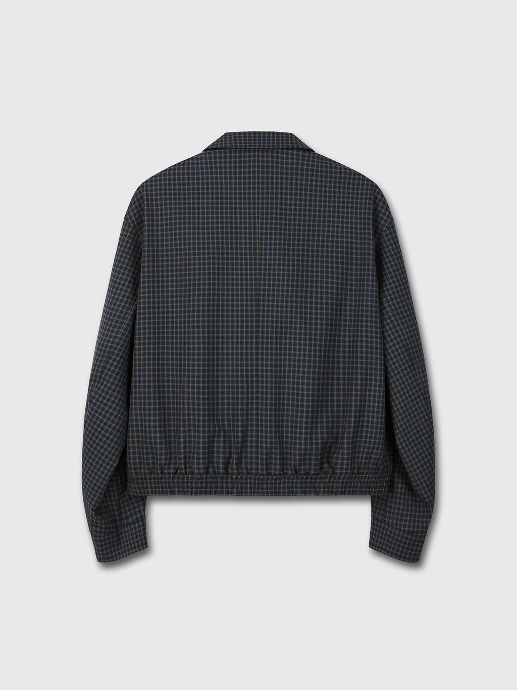 Tonywack - Checked Wool French Blouson (Navy) product image 10 | TRAB K-Fashion Australia