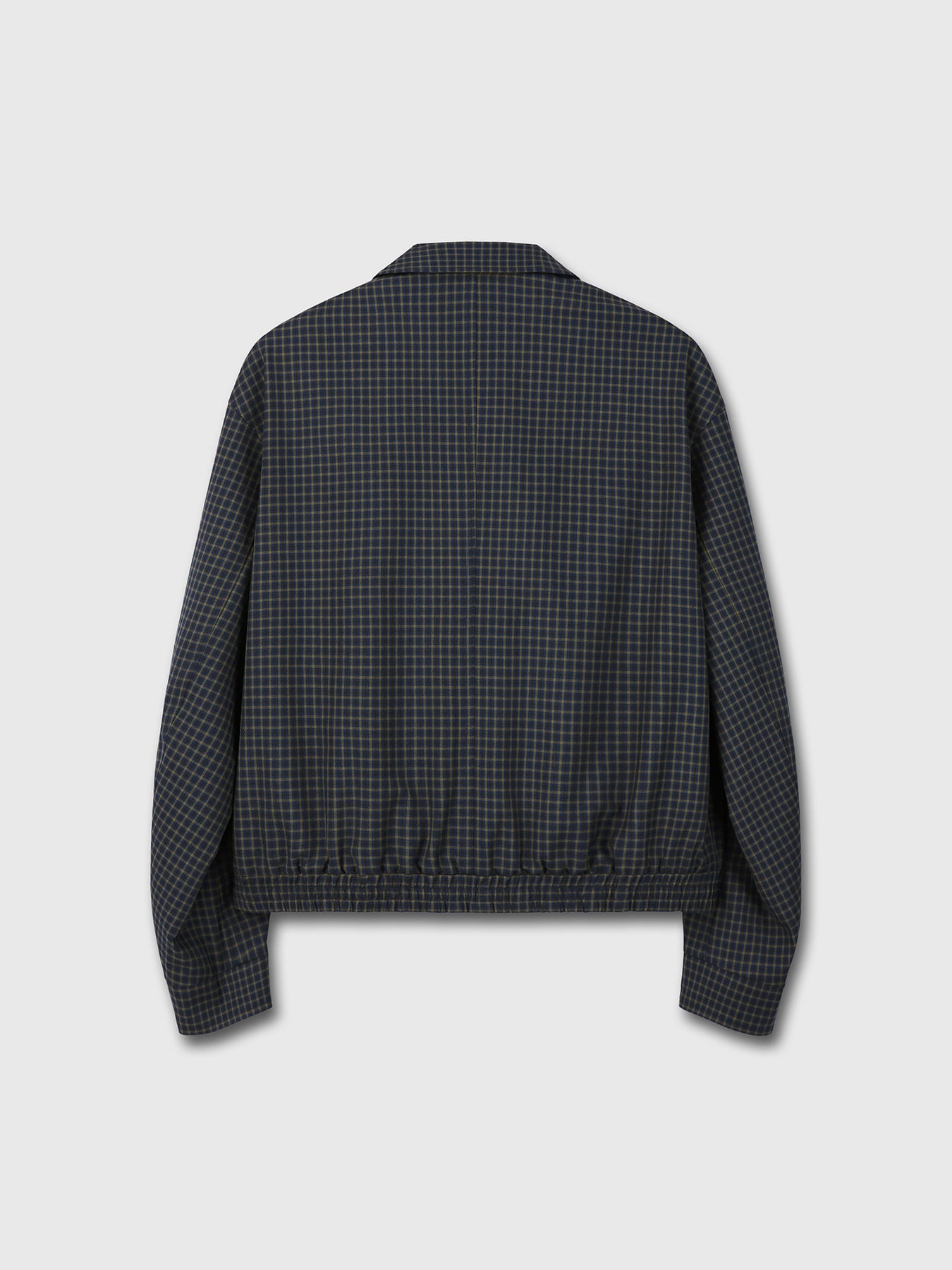 Tonywack - Checked Wool French Blouson (Navy) product image 10 | TRAB K-Fashion Australia
