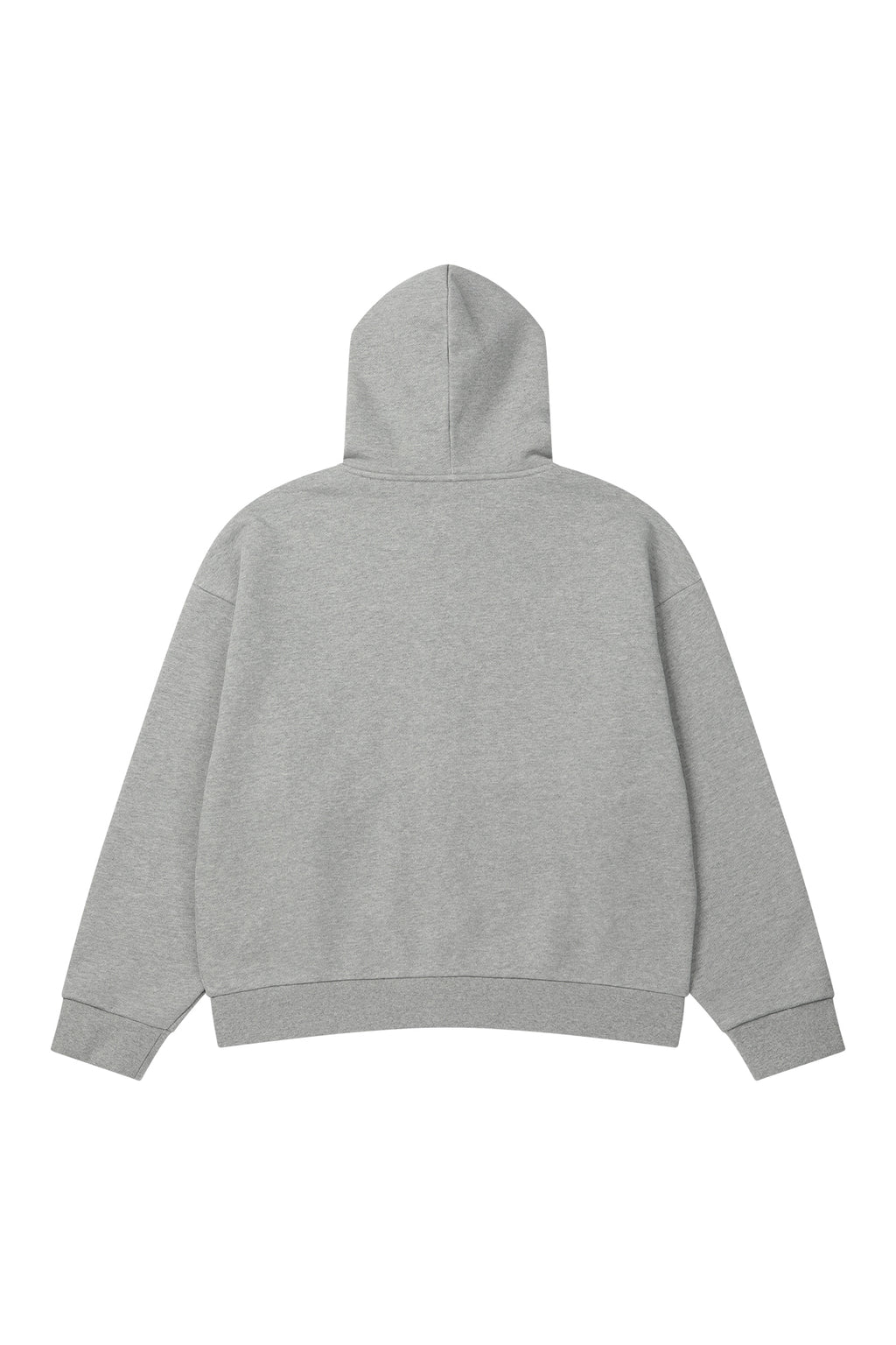 Deinet - German Lettering Hoodie Zip-Up (Melange Grey) product image 13 | TRAB K-Fashion Australia