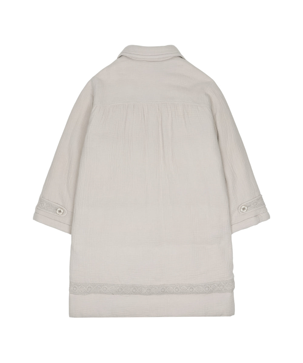 Coyseio - Soft Stitch Padded Coat (Light Beige) product image 14 | TRAB K-Fashion Australia