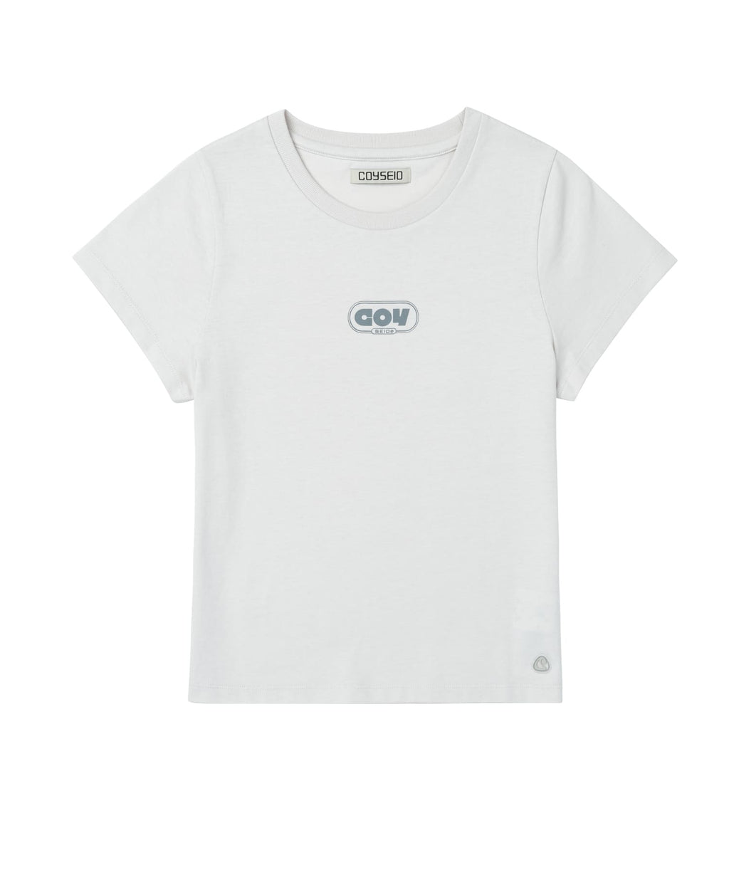 Coyseio - Round Logo T-Shirt (Sand) product image 5 | TRAB K-Fashion Australia