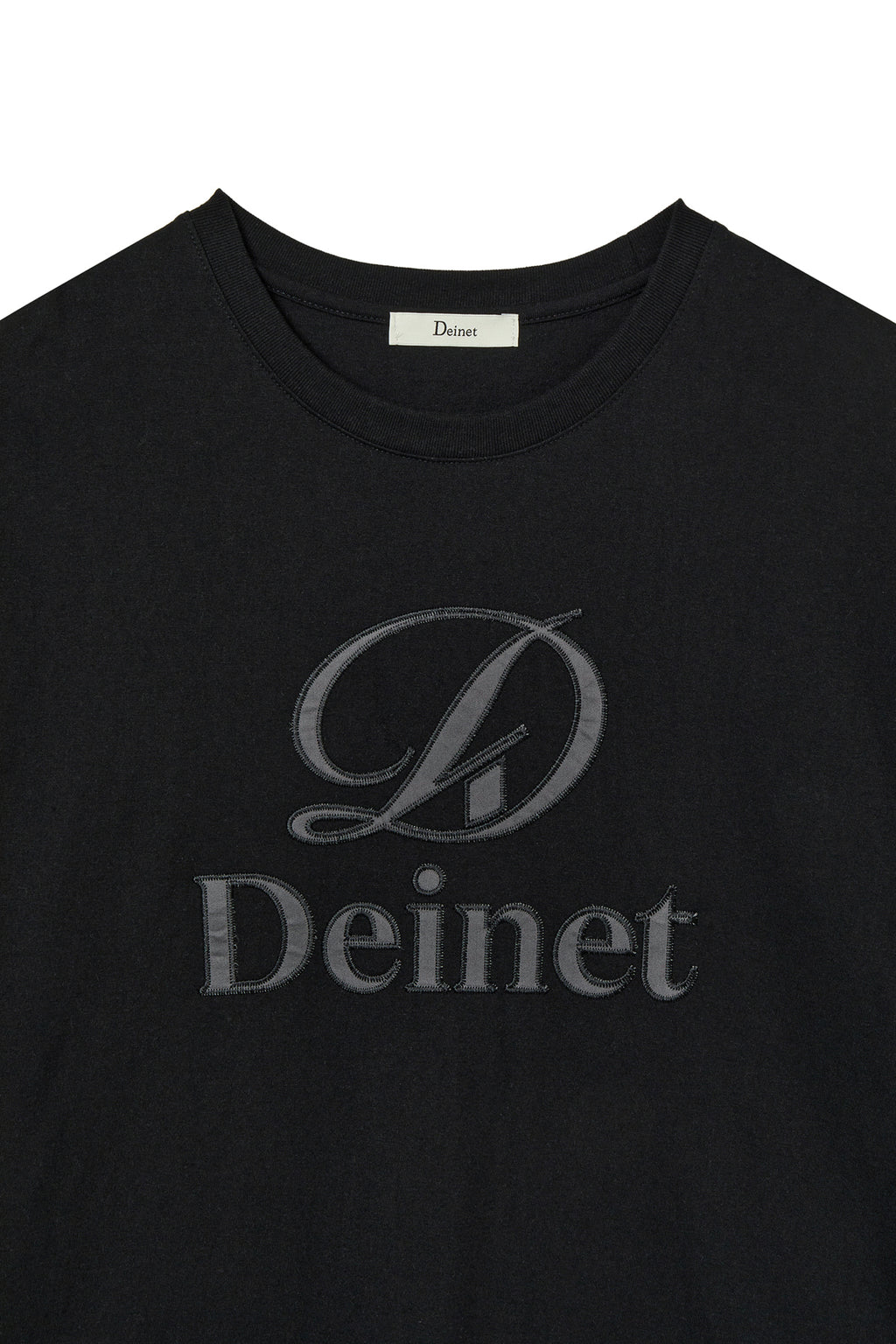 Deinet - Application Stitch T-Shirt (Black) product image 3 | TRAB K-Fashion Australia