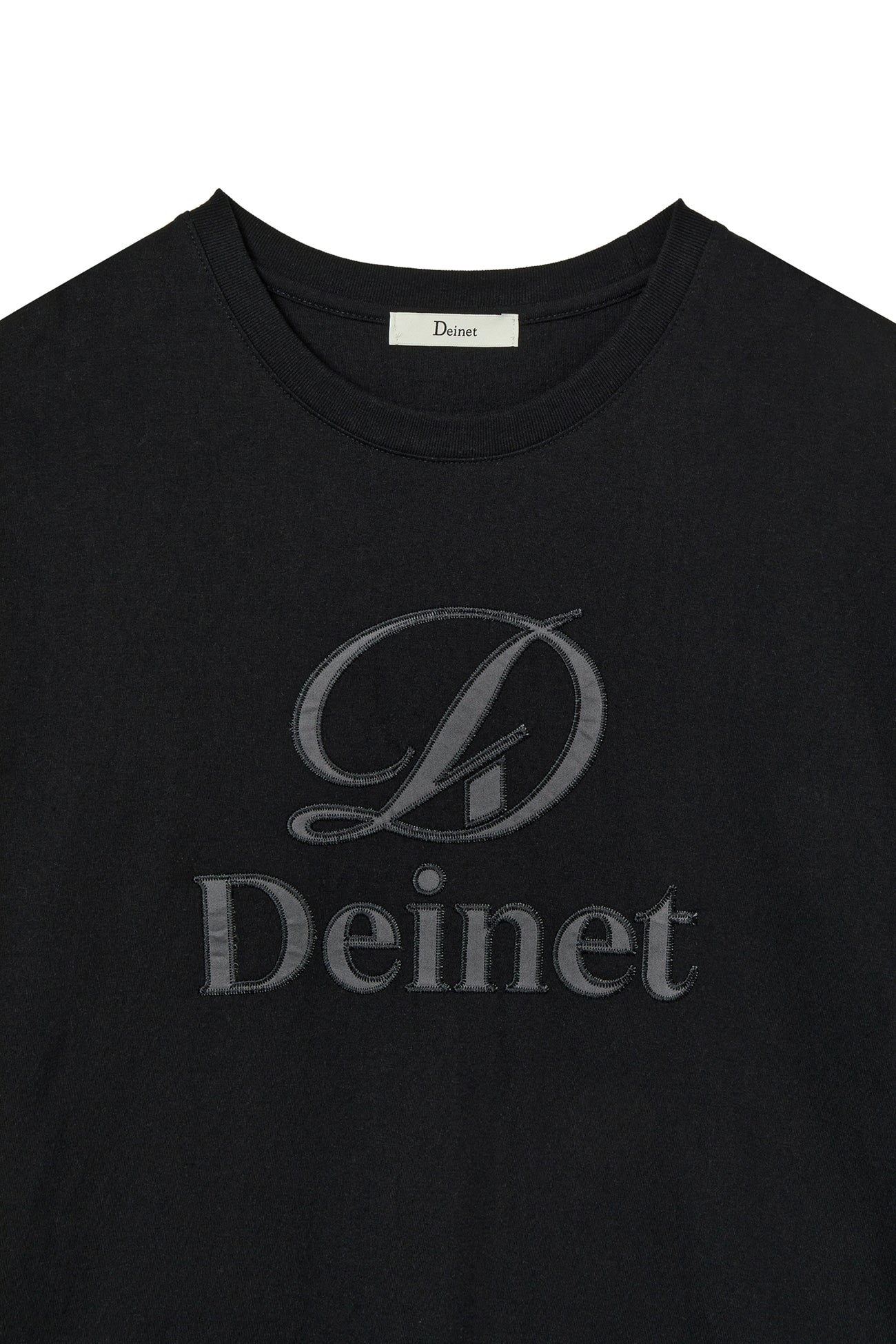 Deinet - Application Stitch T-Shirt (Black) product image 3 | TRAB K-Fashion Australia