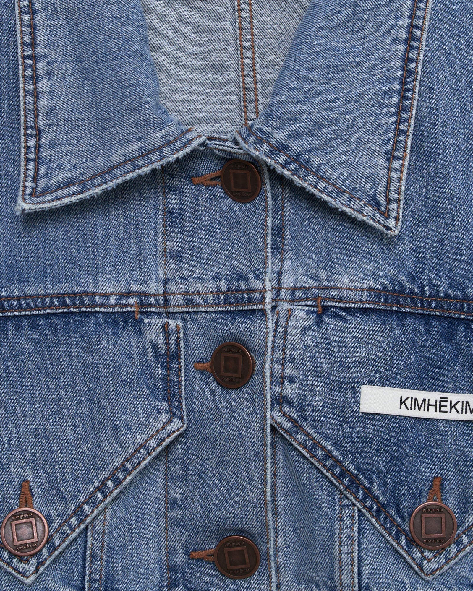 Kimhe Kim - Emma Denim Jacket (Blue) product image 14 | TRAB K-Fashion Australia