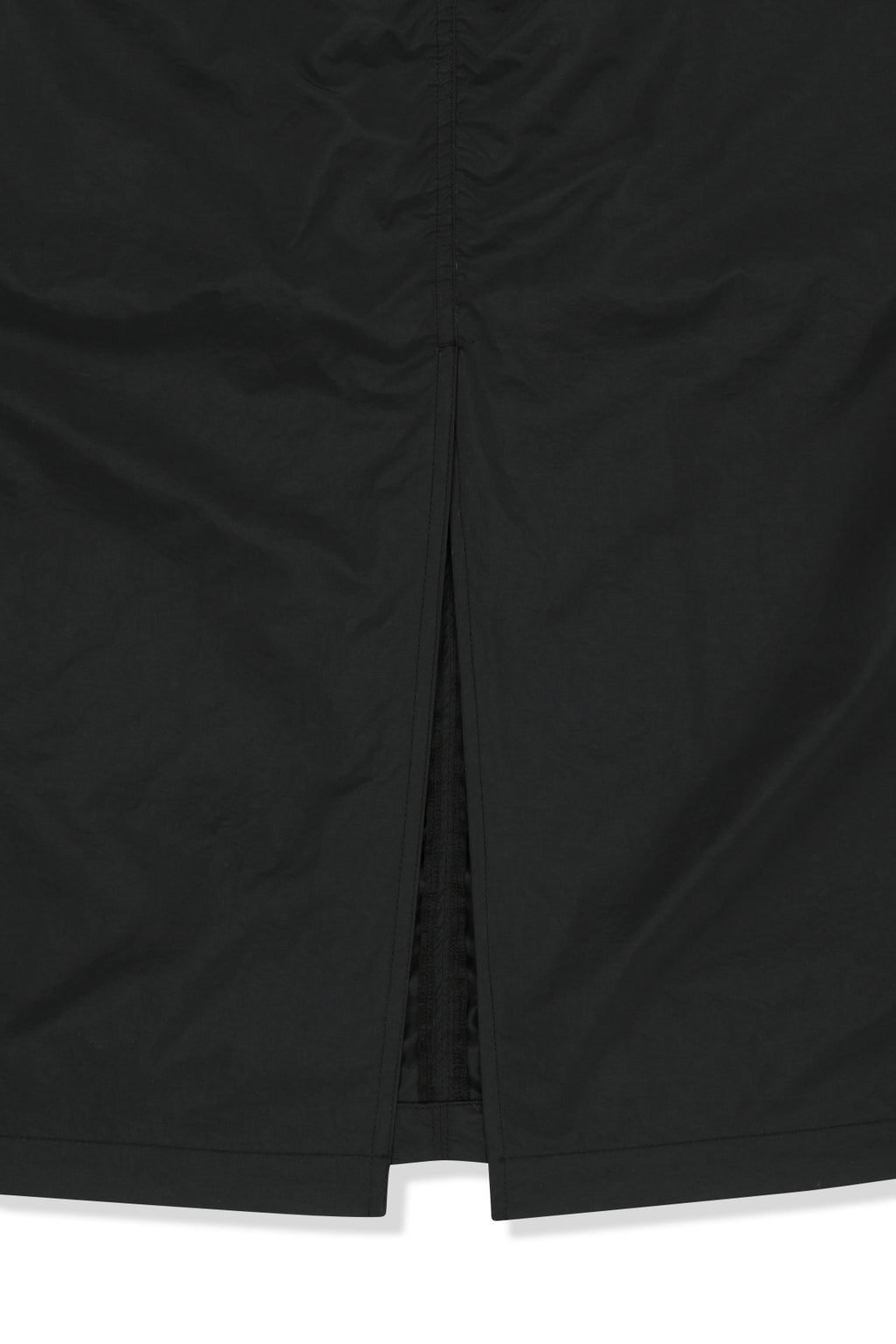 Matin Kim - Patch Pocket Shirring Nylon Skirt (Black) product image 5 | TRAB K-Fashion Australia