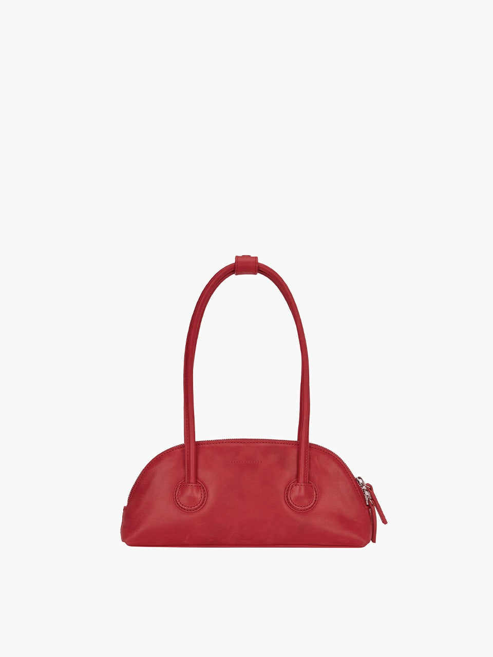Marge Sherwood - Bessette Shoulder (Apple Red Pull-Up) product image 1 | TRAB K-Fashion Australia