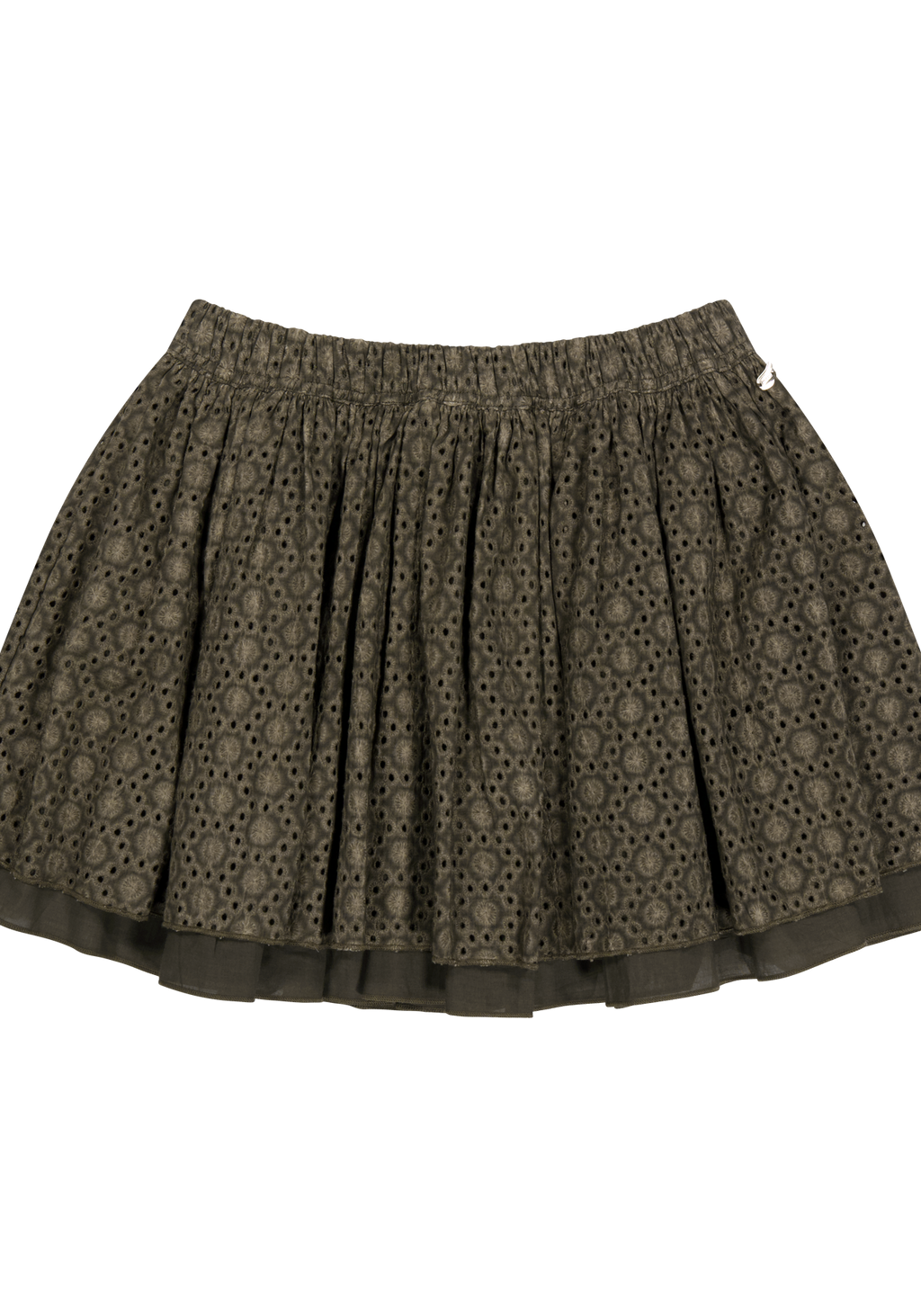 Coyseio - Flower Punching Skirt (Brown) product image 2 | TRAB K-Fashion Australia