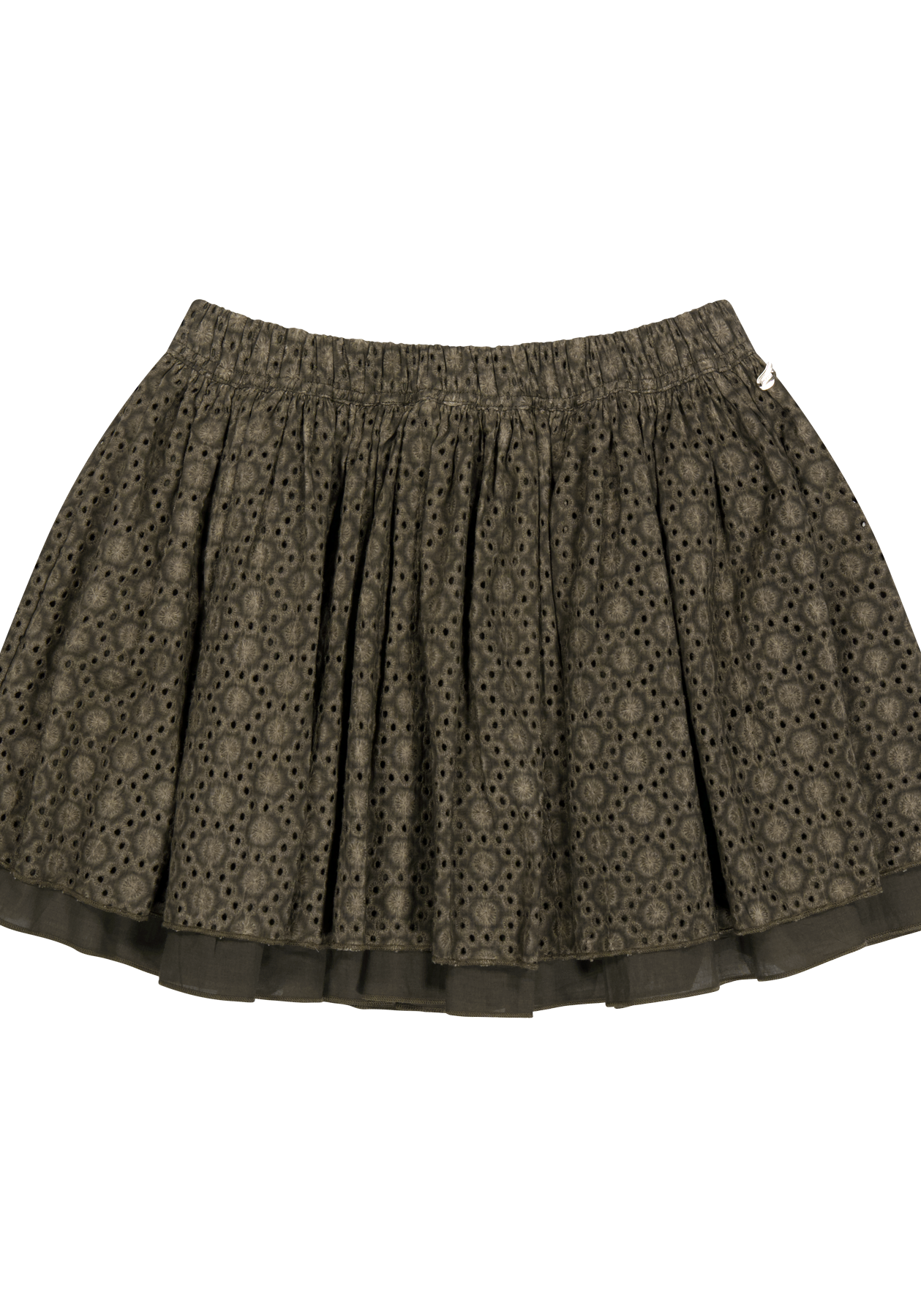 Coyseio - Flower Punching Skirt (Brown) product image 2 | TRAB K-Fashion Australia
