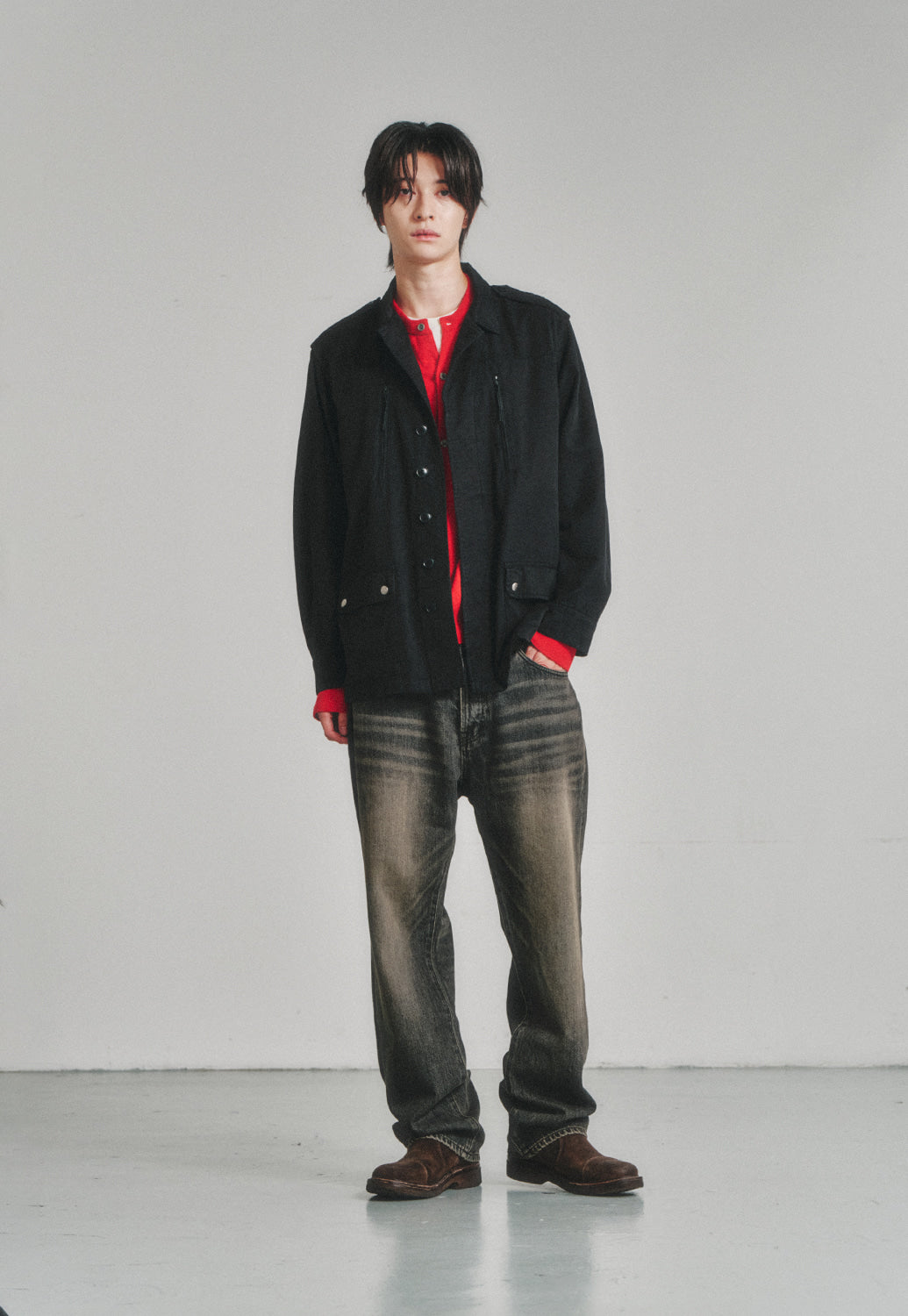 Art if acts - French Army F-2 Jacket (Black) product image 3 | TRAB K-Fashion Australia