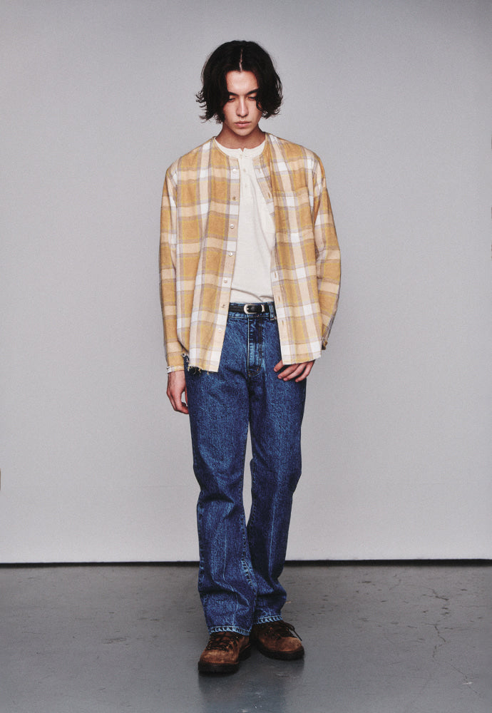 Art if acts - Regular Flare Jeans (Mid Blue) product image 5 | TRAB K-Fashion Australia