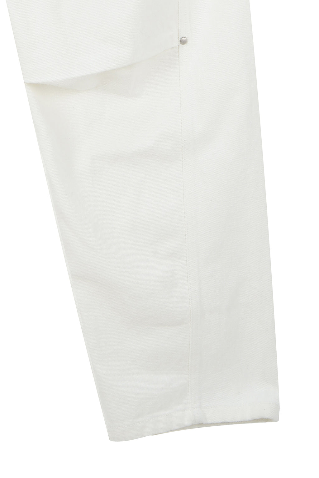 Matin Kim - Color Volume Denim Pants (White) product image 4 | TRAB K-Fashion Australia