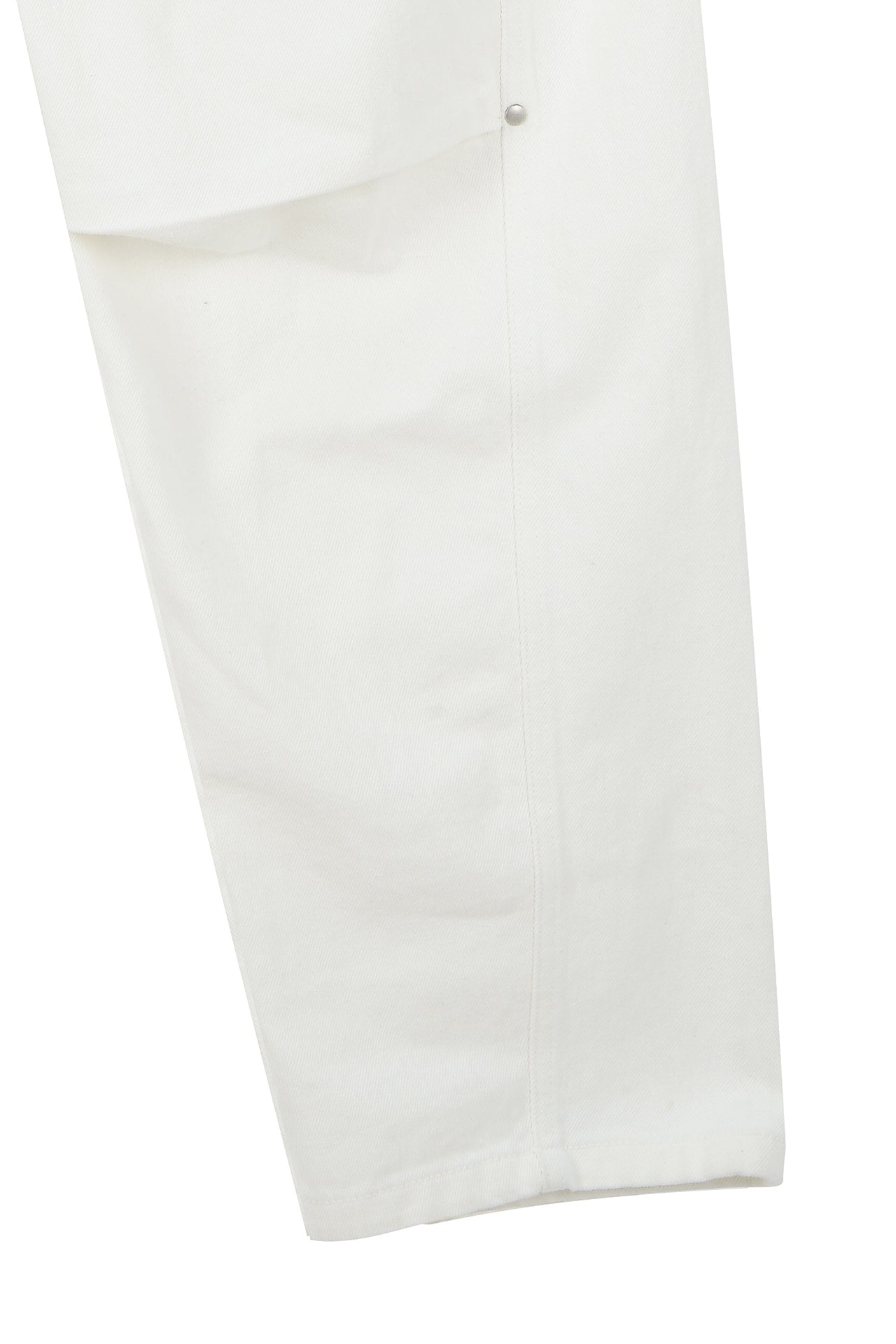 Matin Kim - Color Volume Denim Pants (White) product image 4 | TRAB K-Fashion Australia