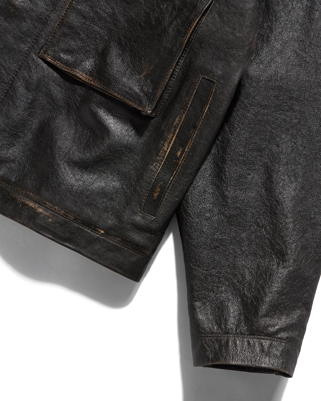 Eastlogue - Kw M43 Leather Jacket (Vintage Black) product image 6 | TRAB K-Fashion Australia