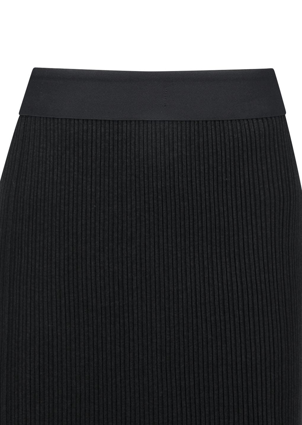 Amomento - Pleats Knit Maxi Skirt (Black) product image 5 | TRAB K-Fashion Australia