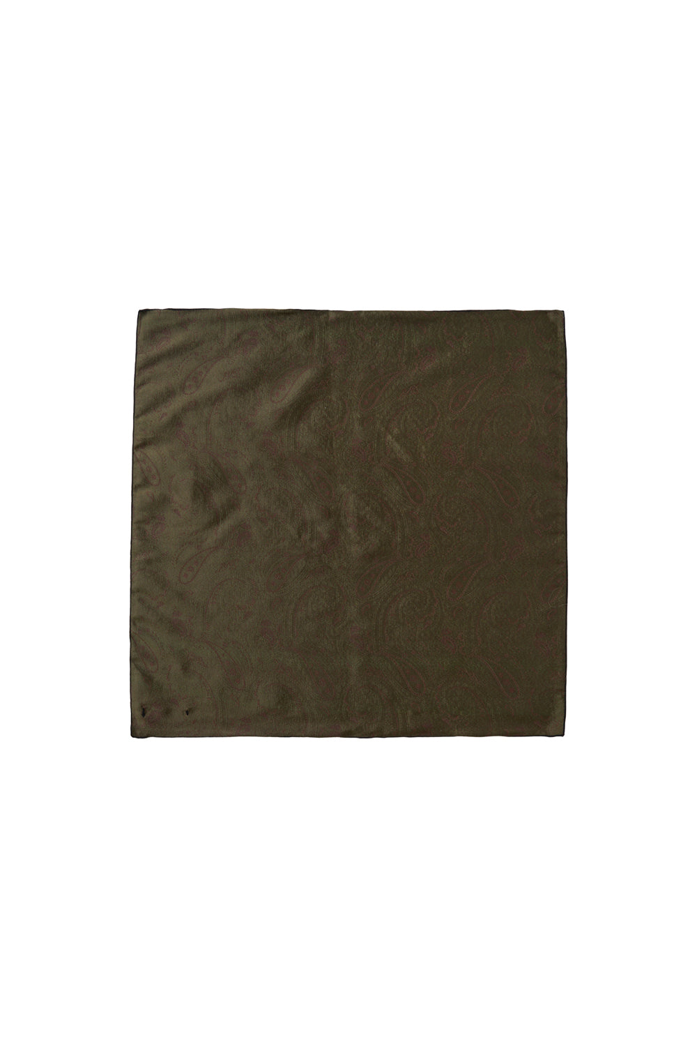 Hatchingroom - Paisley Bandana Scarf (Khaki) product image 3 | TRAB K-Fashion Australia