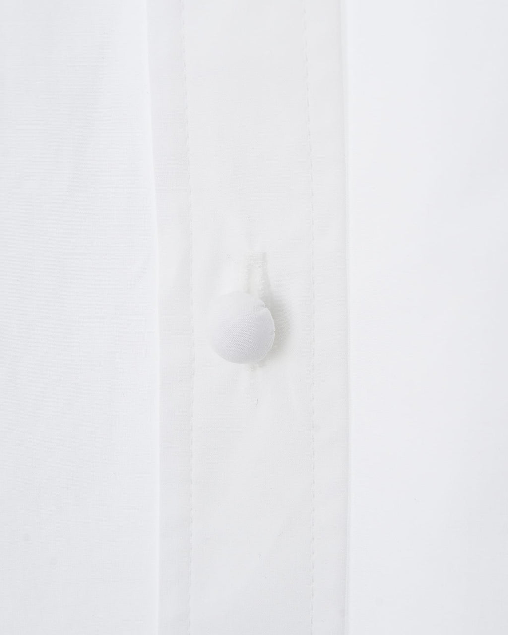 Kimhe Kim - Puff Sleeve Oversized Cotton Shirt (White) product image 4 | TRAB K-Fashion Australia