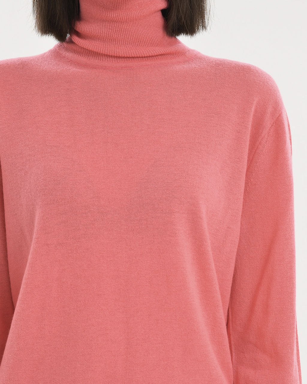 Brownyard - Merino Wool Turtle Neck Knit (Pink) product image 4 | TRAB K-Fashion Australia