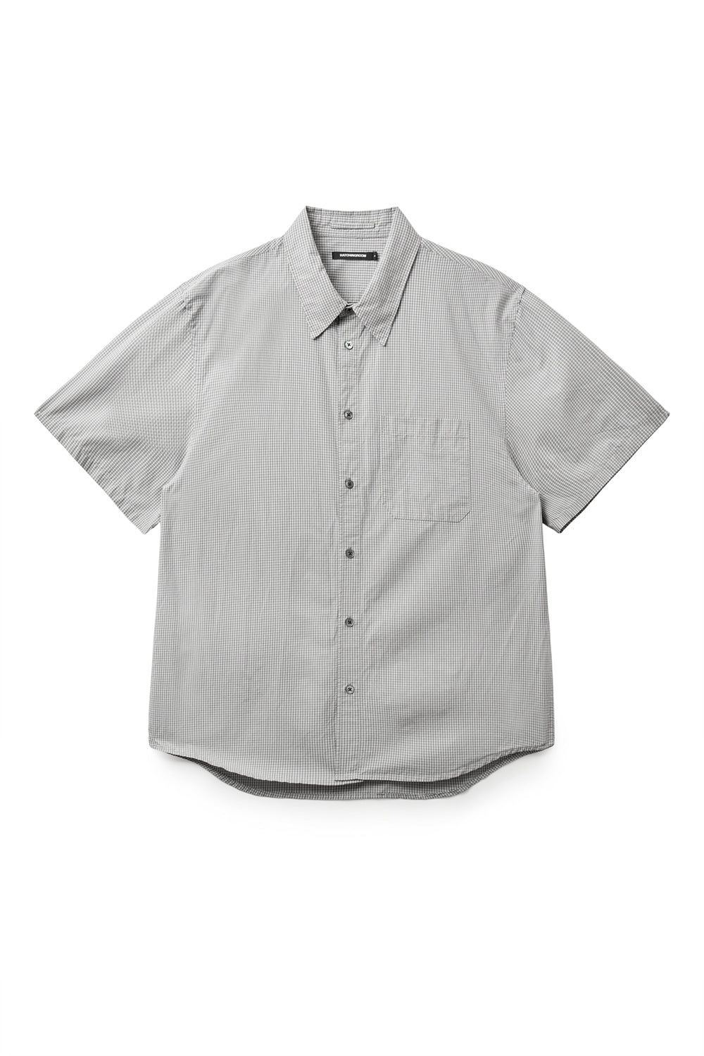 Hatchingroom - Arrow Shirt Pin Check (Grey) product image 1 | TRAB K-Fashion Australia