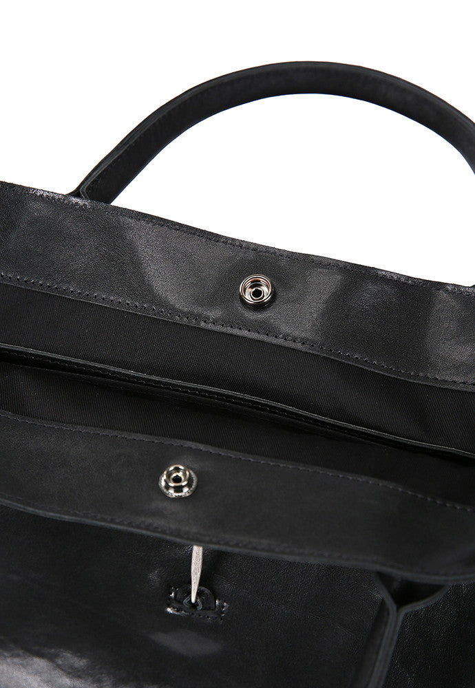 Art if acts - Leather Weekend Bag (Black) product image 10 | TRAB K-Fashion Australia