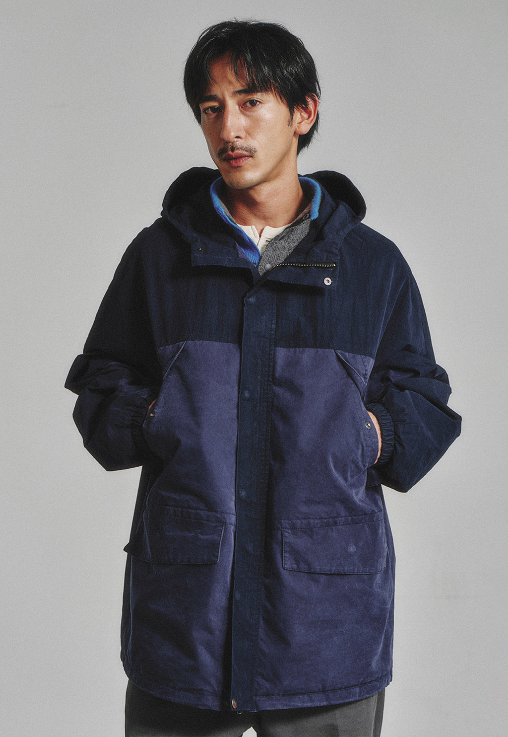 Art if acts - Garment Washed Parka (French Navy) product image 5 | TRAB K-Fashion Australia