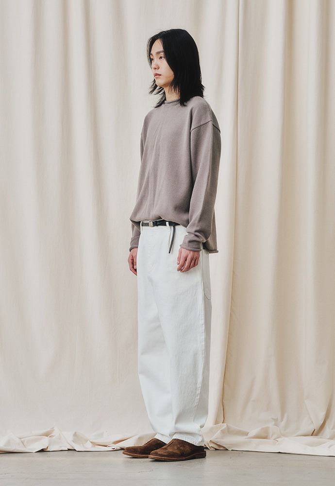 Art if acts - Ribbed Pullover Knit (Dusty Grey) product image 4 | TRAB K-Fashion Australia