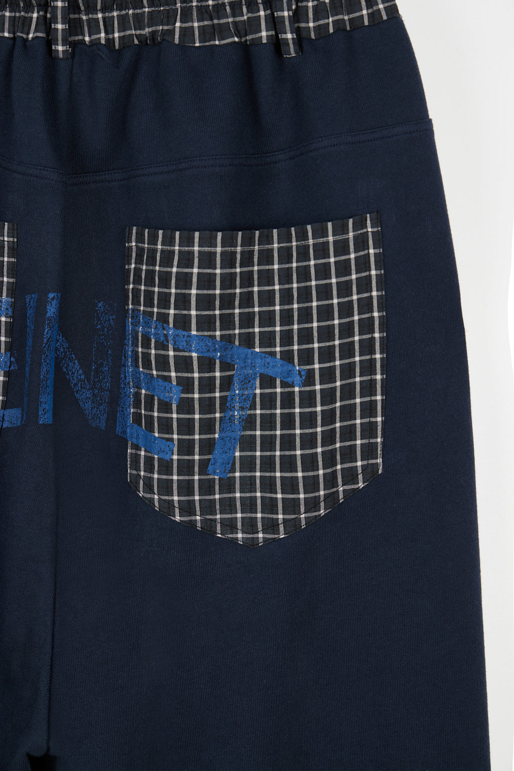 Deinet - Deinet Check Point Sweat Pants (Navy) product image 6 | TRAB K-Fashion Australia