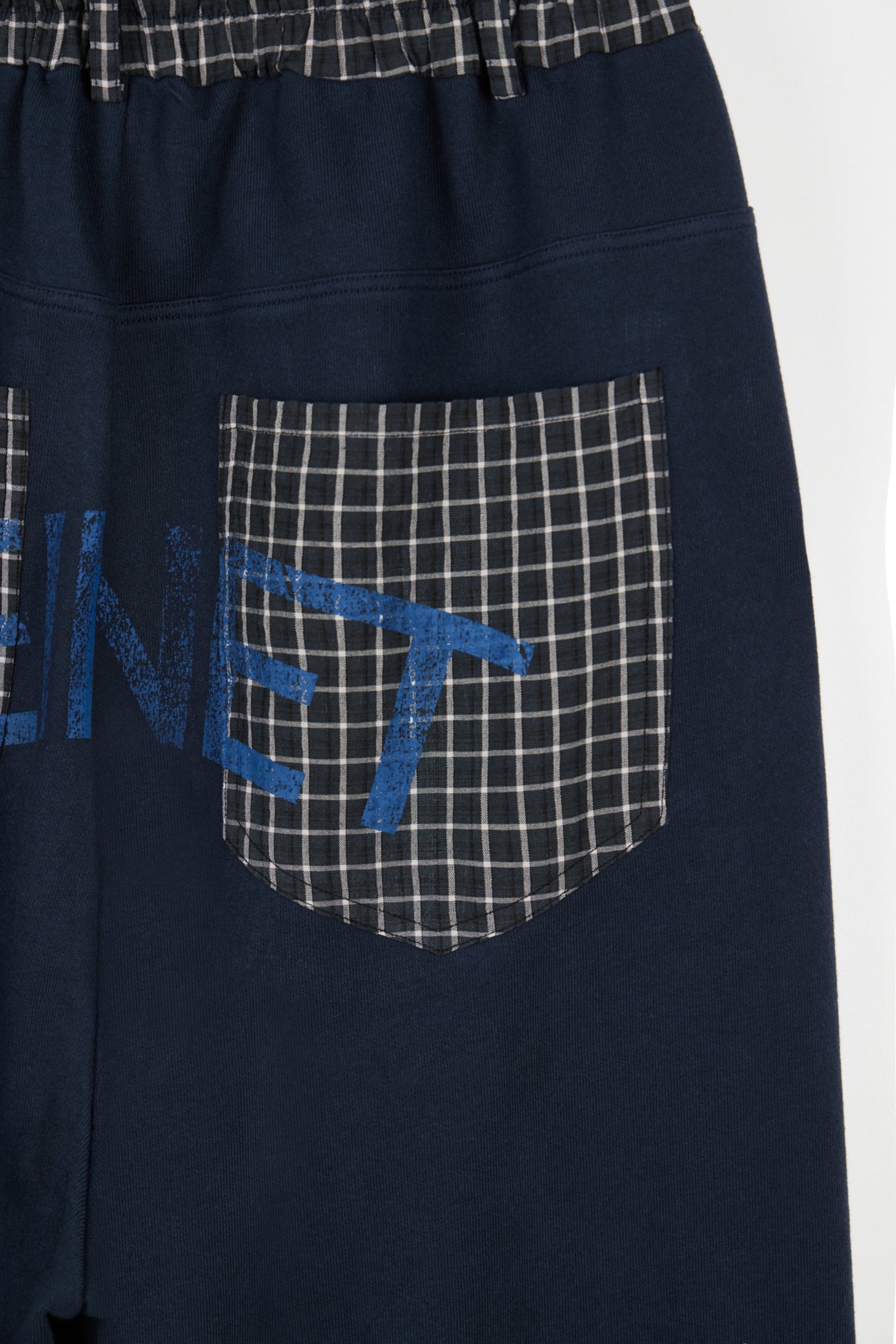 Deinet - Deinet Check Point Sweat Pants (Navy) product image 6 | TRAB K-Fashion Australia