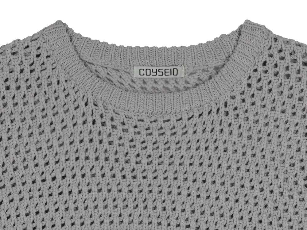 Coyseio - Poing Half Knit (Grey) product image 18 | TRAB K-Fashion Australia