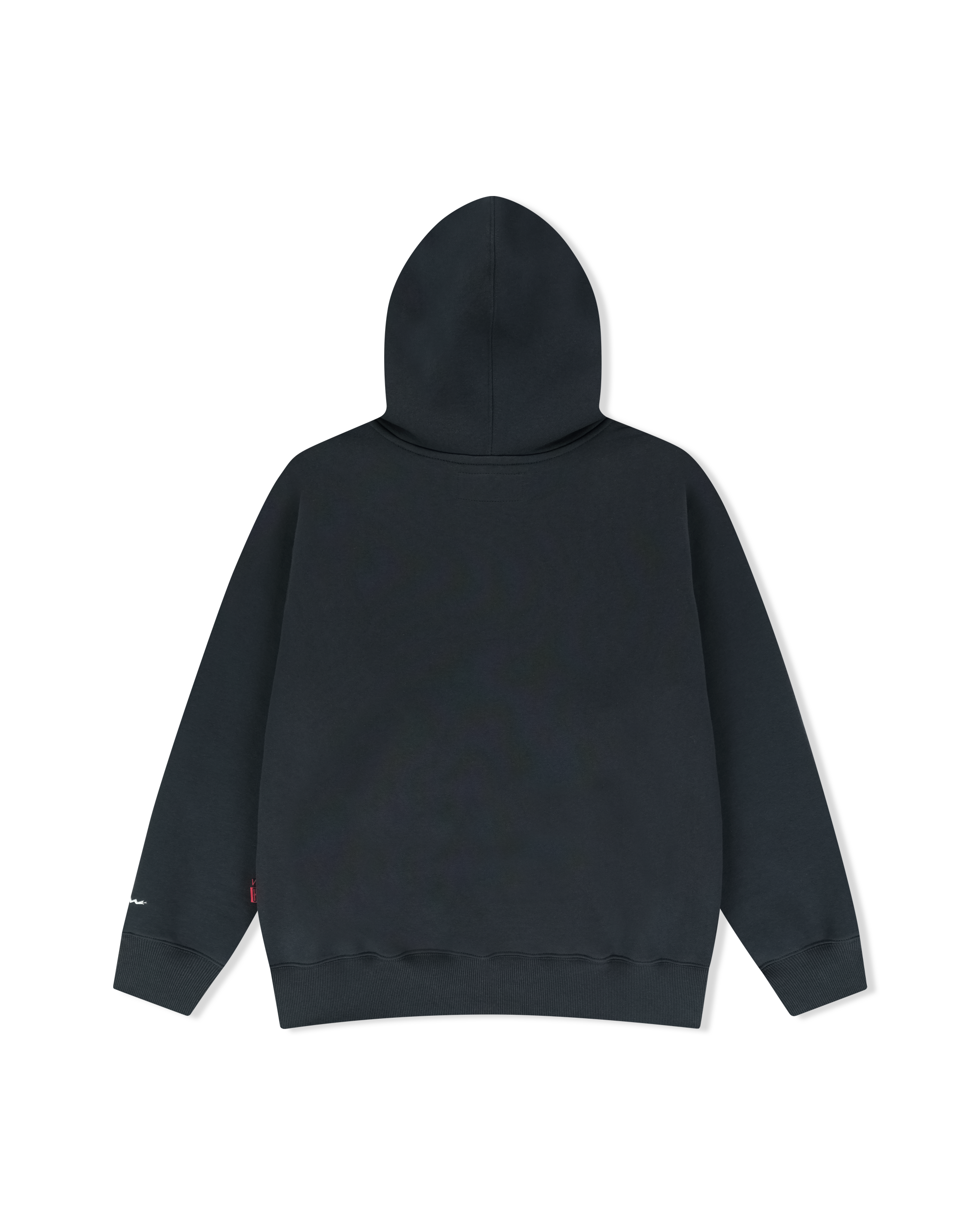 yeseyesee - Y.E.S Snail Logo Zip-Up Hoodie (Charcoal) product image 2 | TRAB K-Fashion Australia