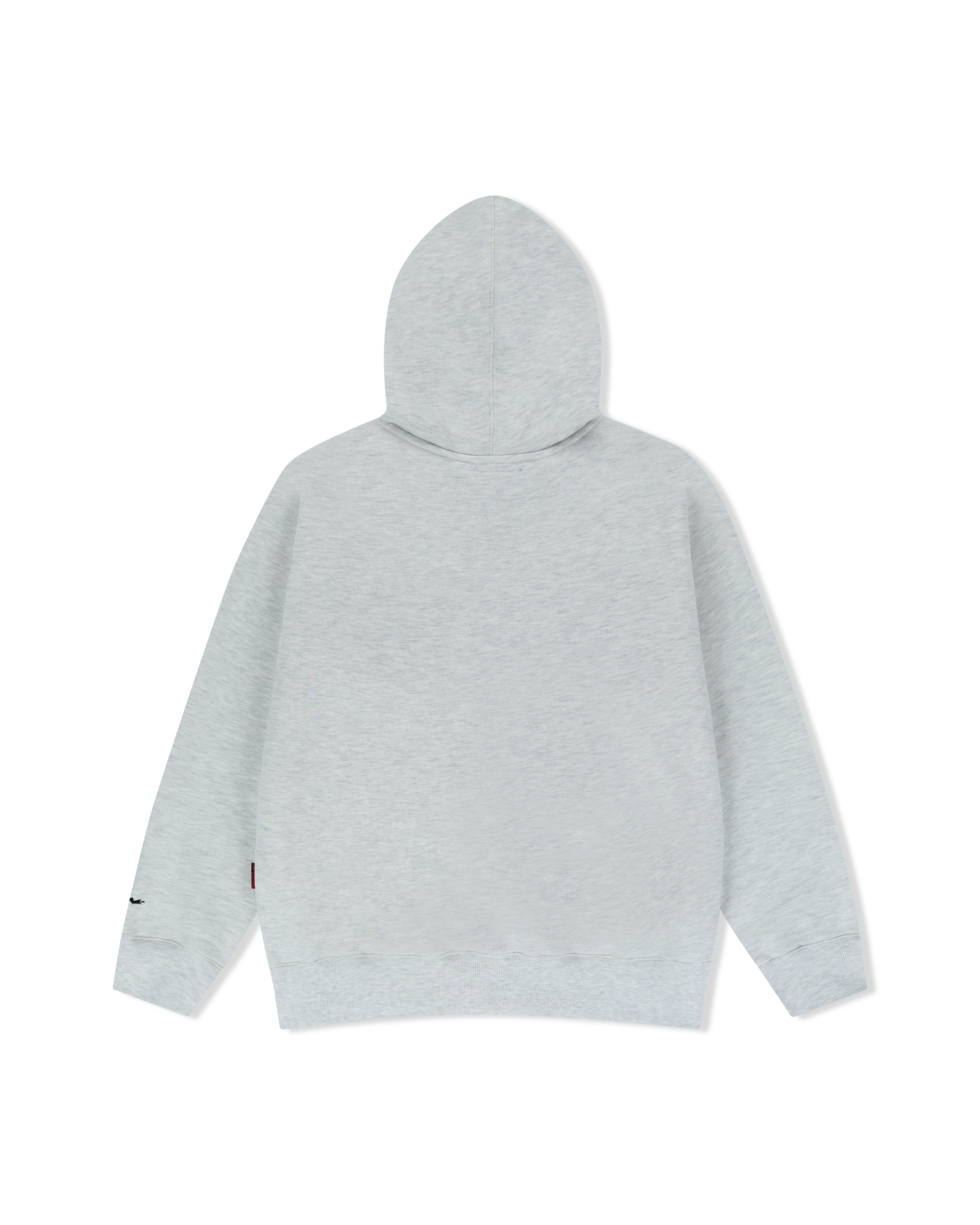yeseyesee - Y.E.S Snail Logo Zip-Up Hoodie (Light Grey) product image 2 | TRAB K-Fashion Australia