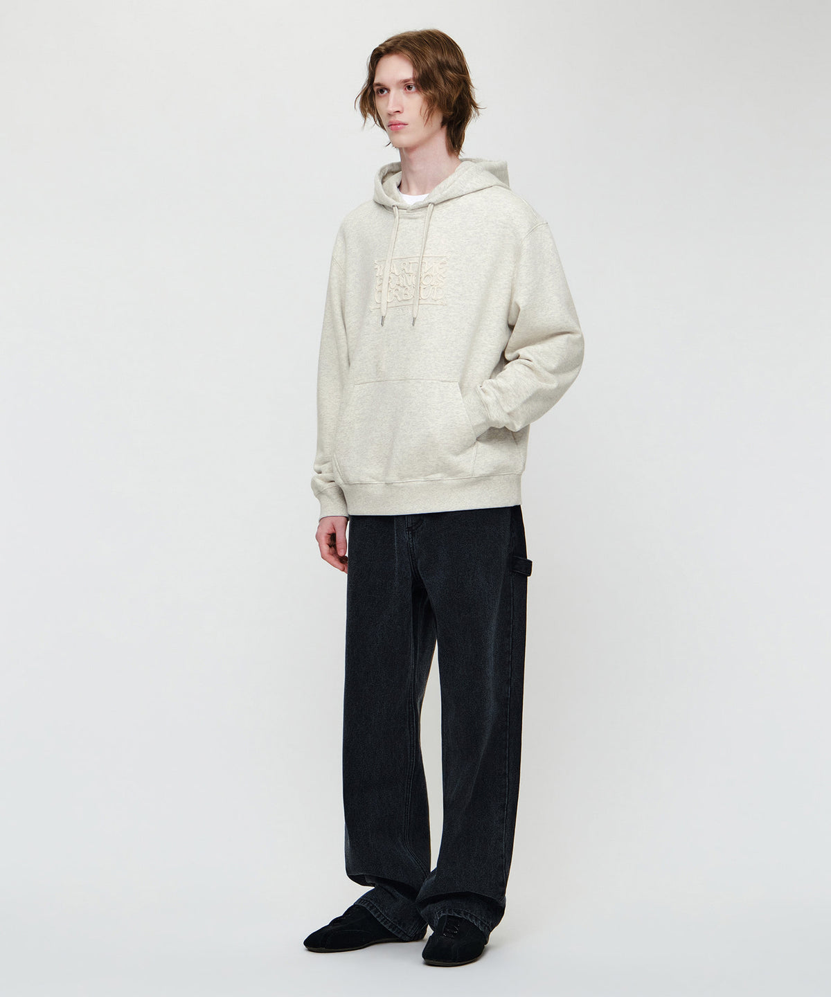 Marithe & Francois Girbaud - Loose Baggy Denim Pants (Black) product image 4 | TRAB K-Fashion Australia