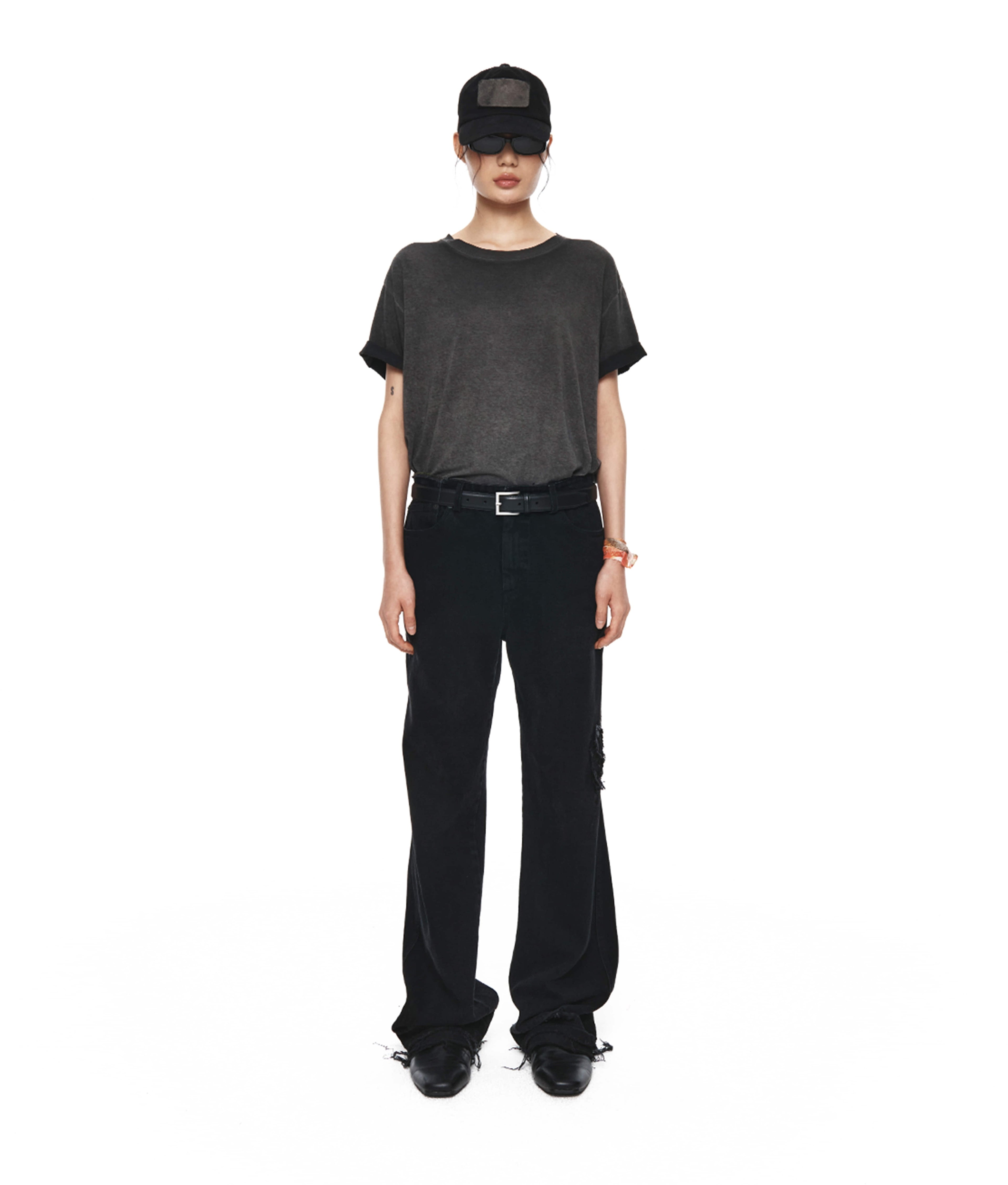 XLIM - Ep.8 03 T-Shirt (Washed Black) product image 5 | TRAB K-Fashion Australia