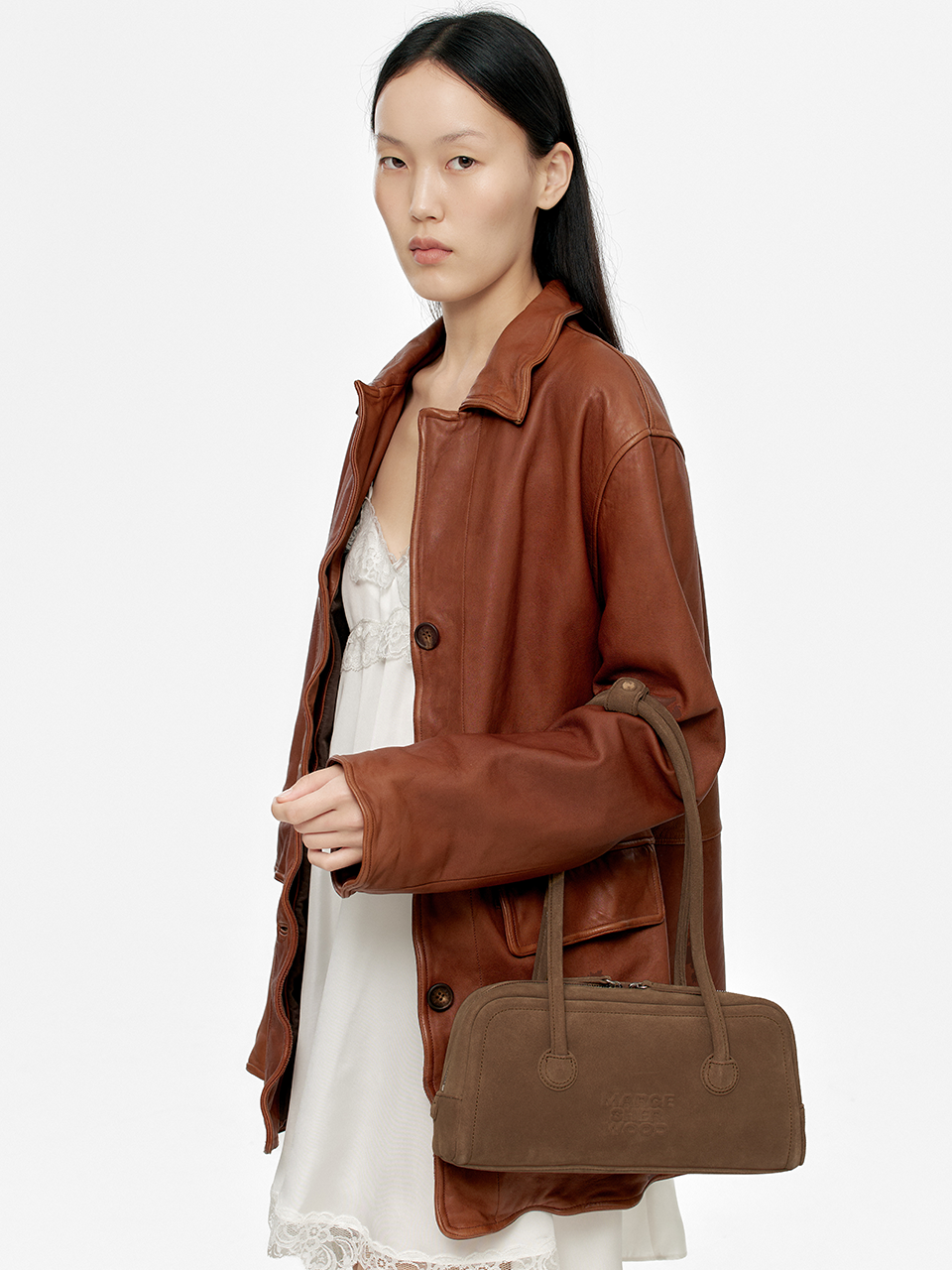 Marge Sherwood - Soft Boston Ew (Cappuccino Suede) product image 2 | TRAB K-Fashion Australia