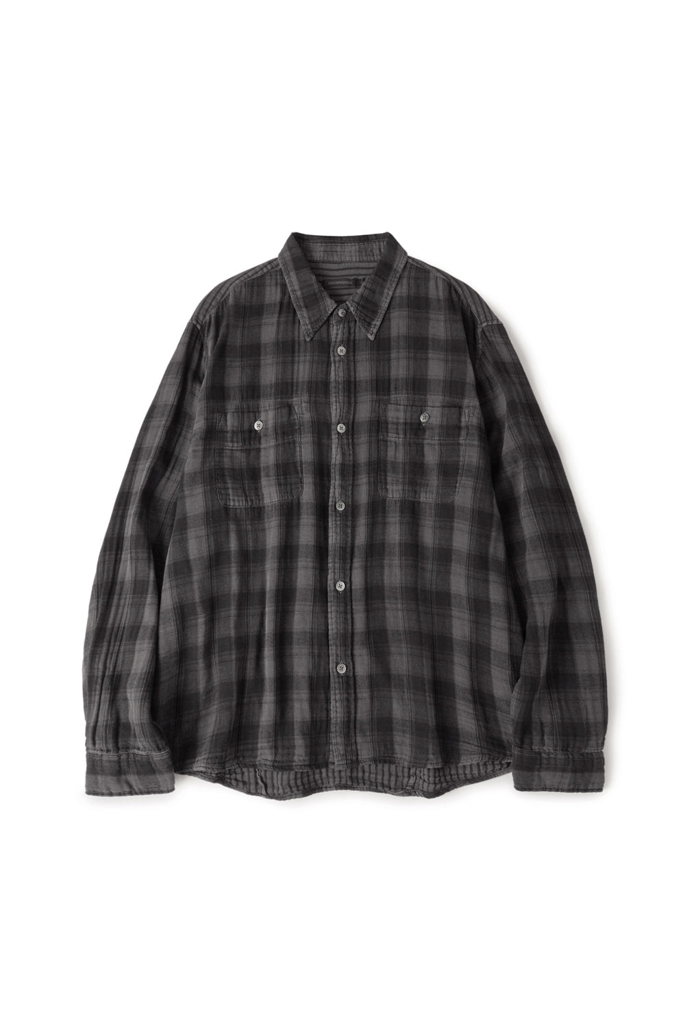 Hatchingroom - 2Pk Shirt Check Dyed (Charcoal) product image 1 | TRAB K-Fashion Australia