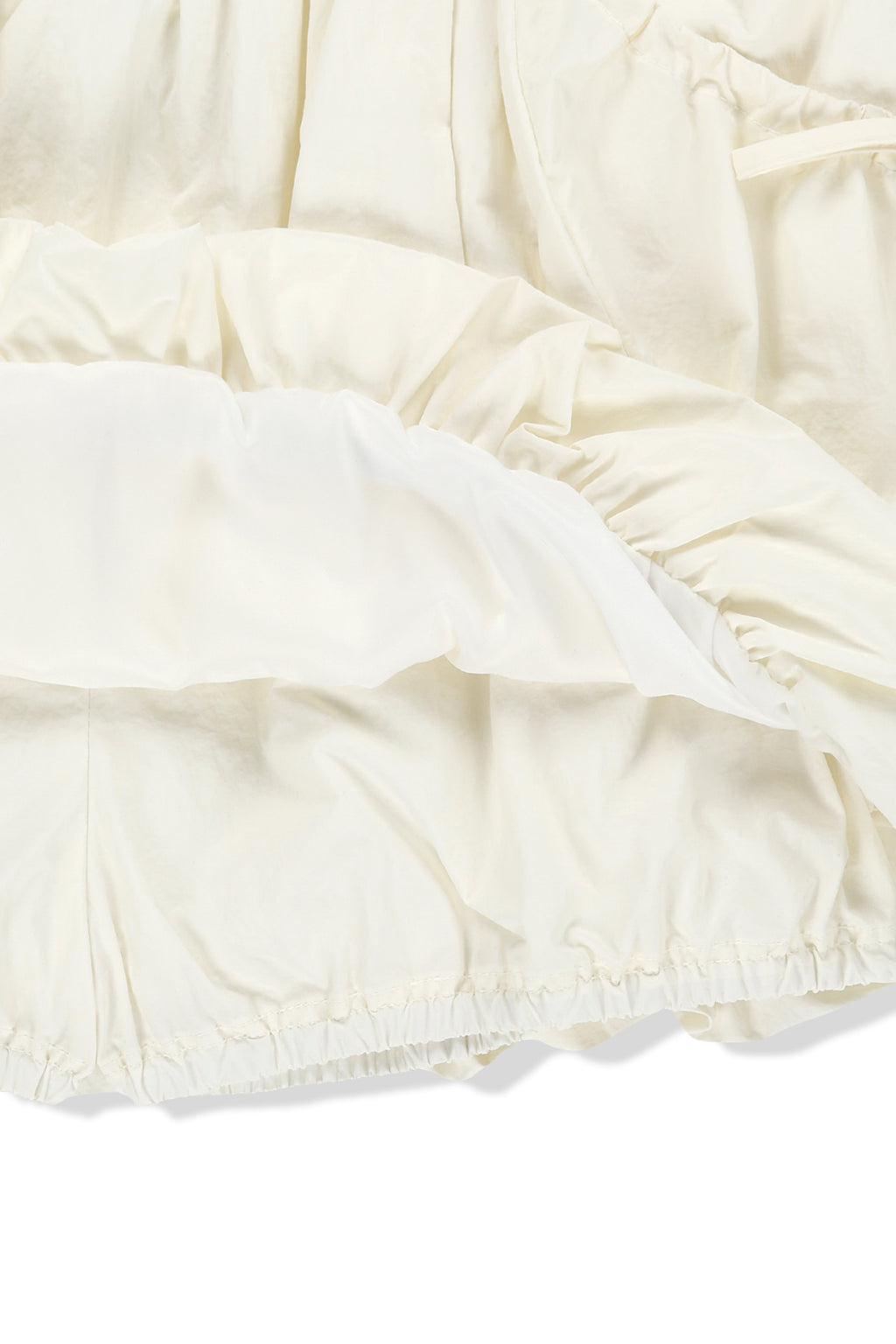 Matin Kim - Strap Detail Ballon Skirt (Ivory) product image 4 | TRAB K-Fashion Australia
