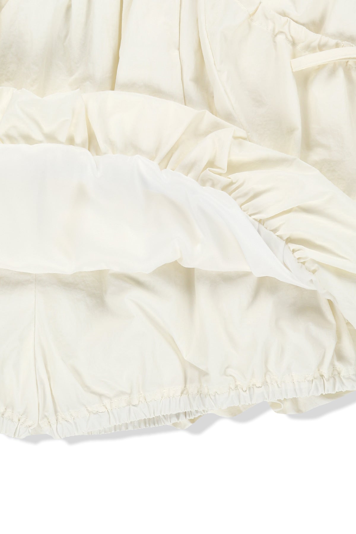 Matin Kim - Strap Detail Ballon Skirt (Ivory) product image 4 | TRAB K-Fashion Australia
