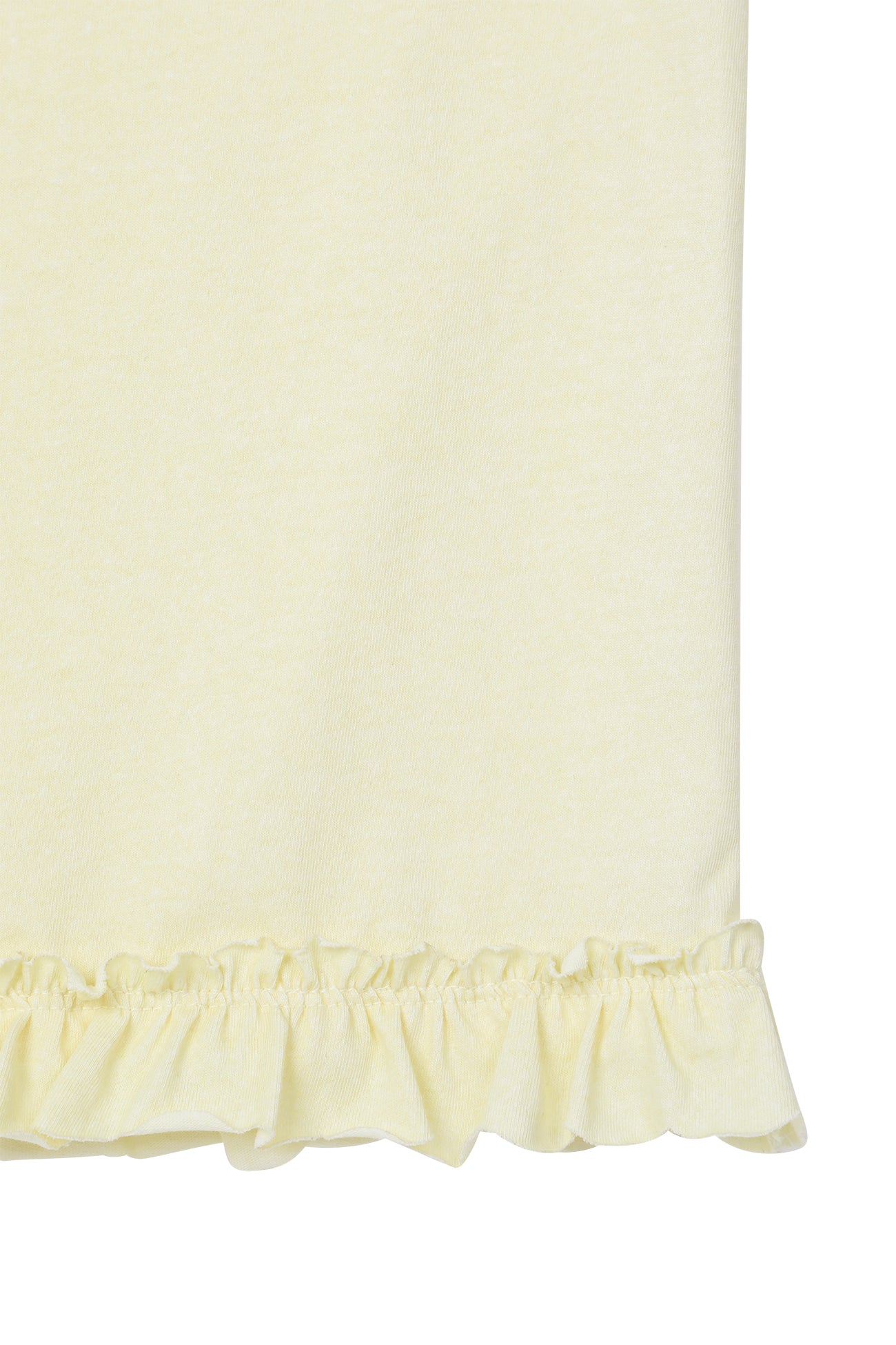 Deinet - Ruffle Washed T-Shirt (Yellow) product image 5 | TRAB K-Fashion Australia