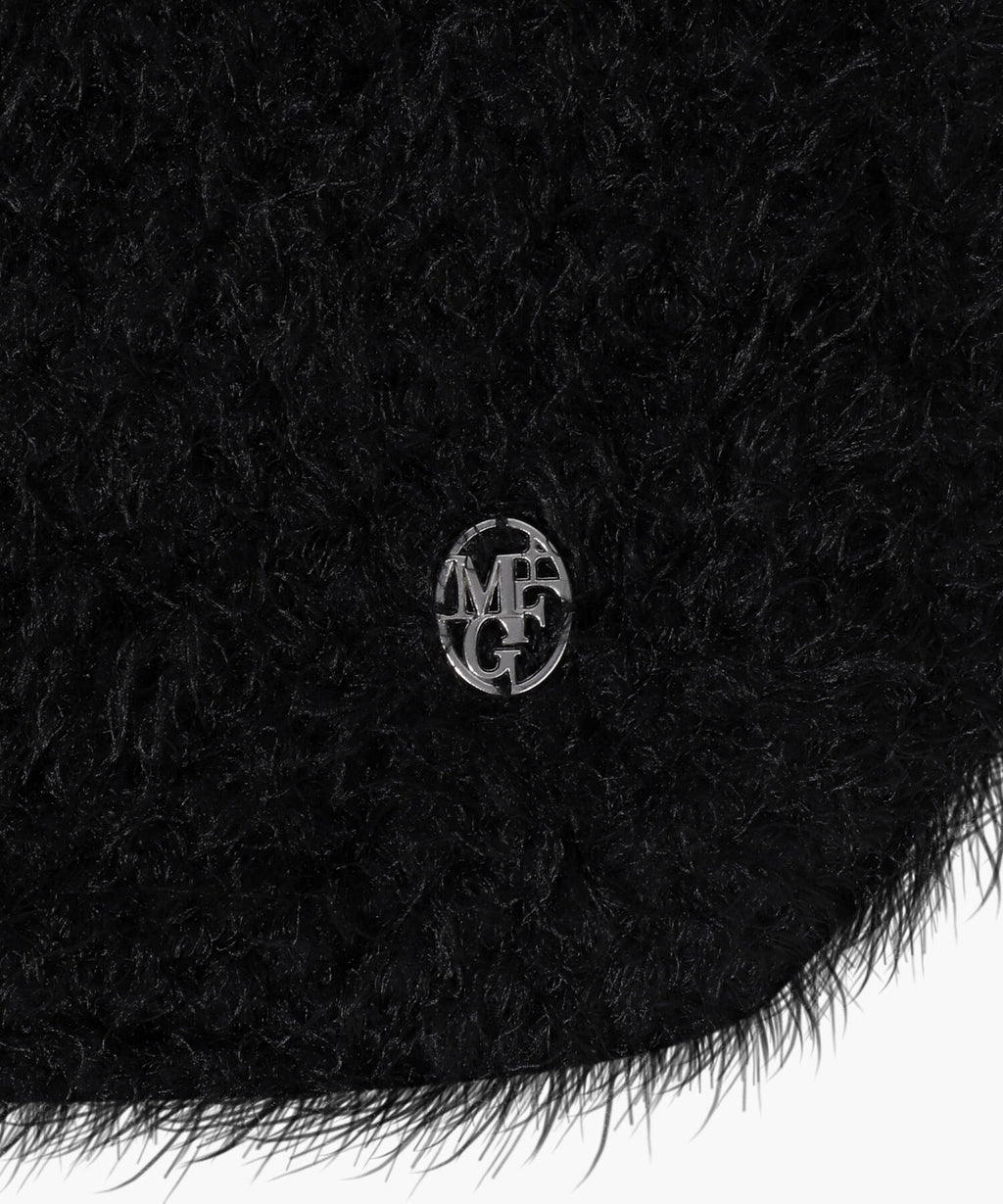 Marithe & Francois Girbaud - Circle Logo Mini Knit Bag (Black) product image 2 | TRAB K-Fashion Australia
