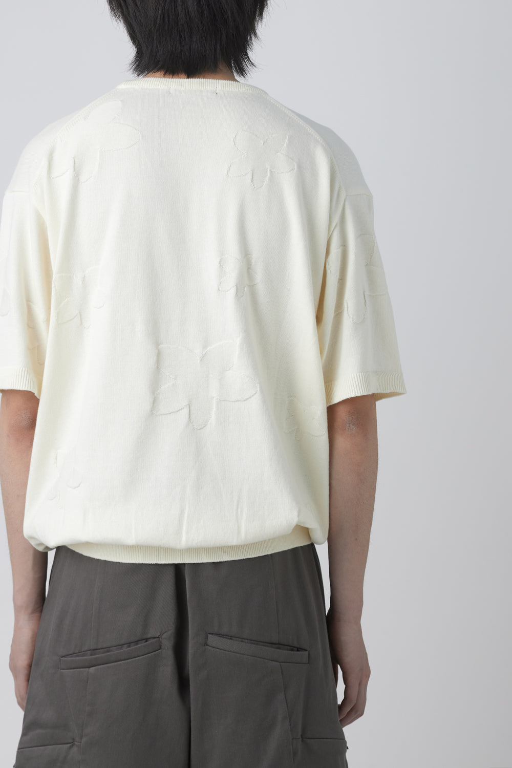 Hatchingroom - Floral Jacquard Knit V2 (Ivory) product image 13 | TRAB K-Fashion Australia