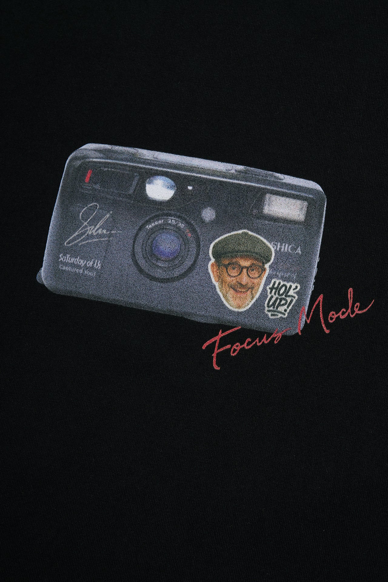 STU - Camera Printing T-Shirt (Black) product image 16 | TRAB K-Fashion Australia
