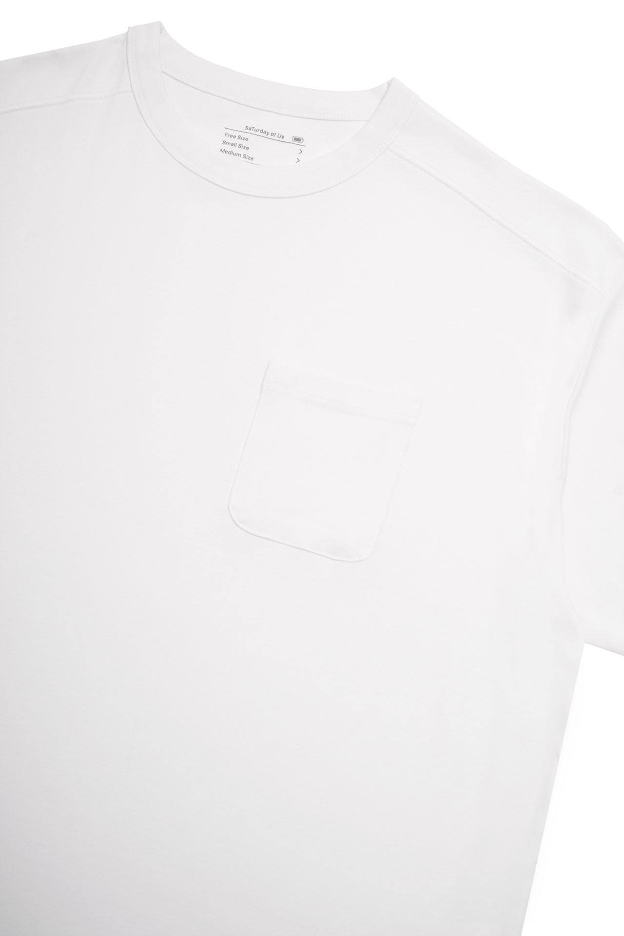 STU - Pocket T-Shirt (Ivory) product image 19 | TRAB K-Fashion Australia