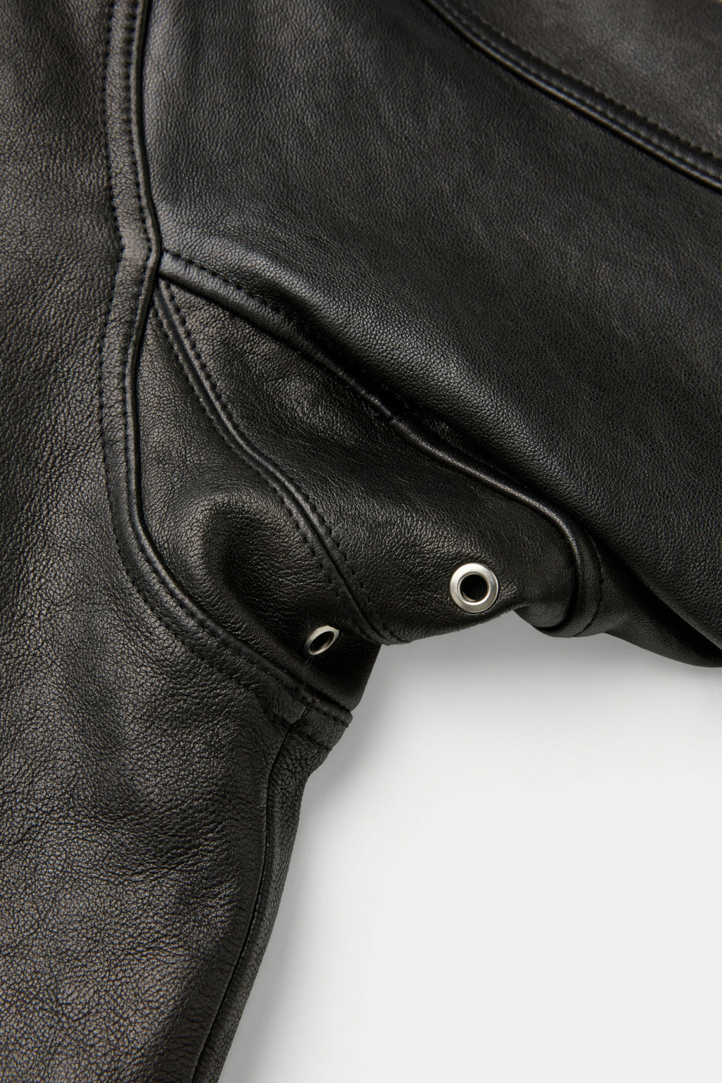 Coor - Detachable Fur Leather Jumper (Black) product image 7 | TRAB K-Fashion Australia