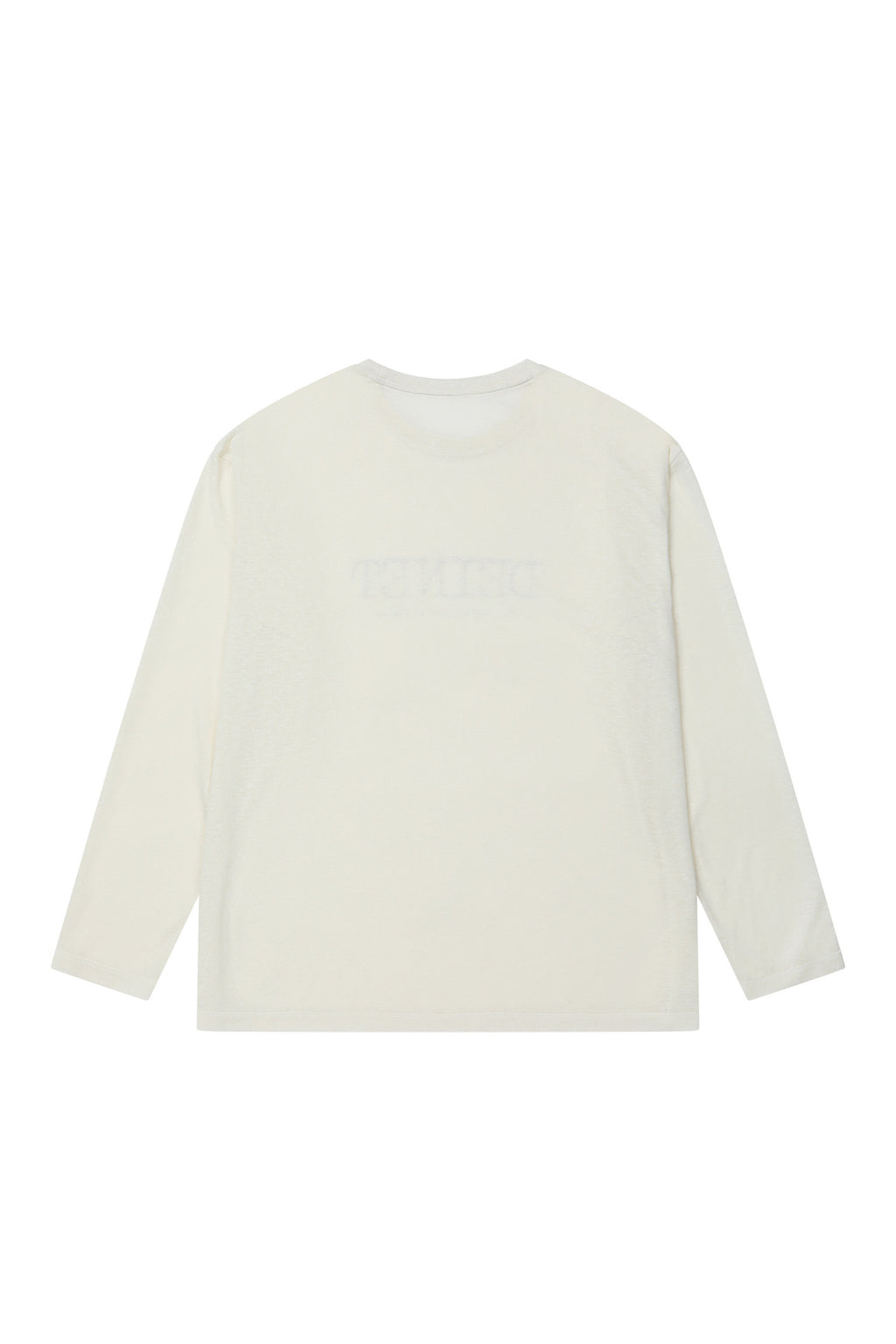 Deinet - Overfit Sweat Graphics T-Shirt (Ivory) product image 8 | TRAB K-Fashion Australia